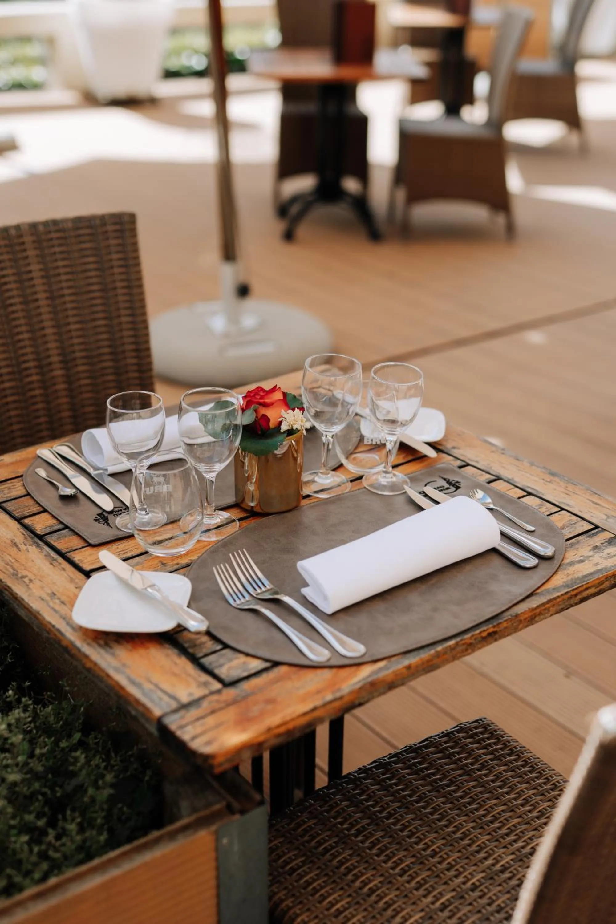 Restaurant/places to eat in Le Chateau de Namur