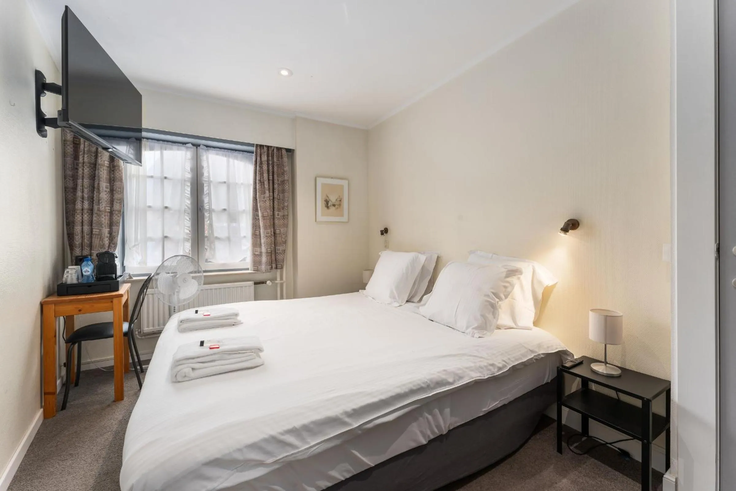 Bed in Hotel de Pauw