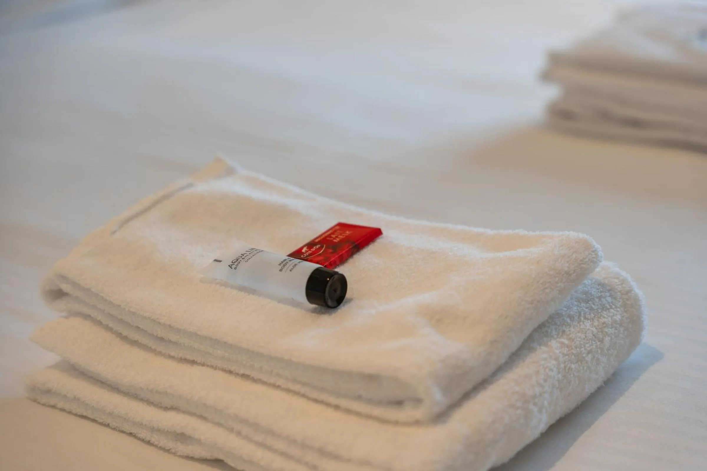 towels, Bed in Hotel de Pauw