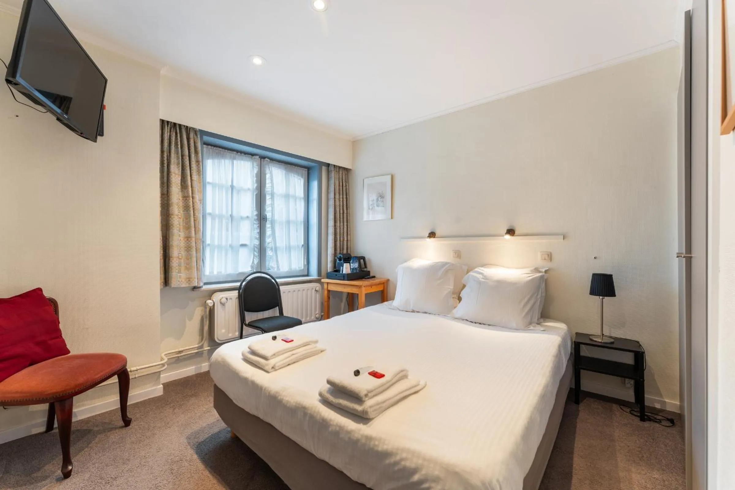 Bed in Hotel de Pauw