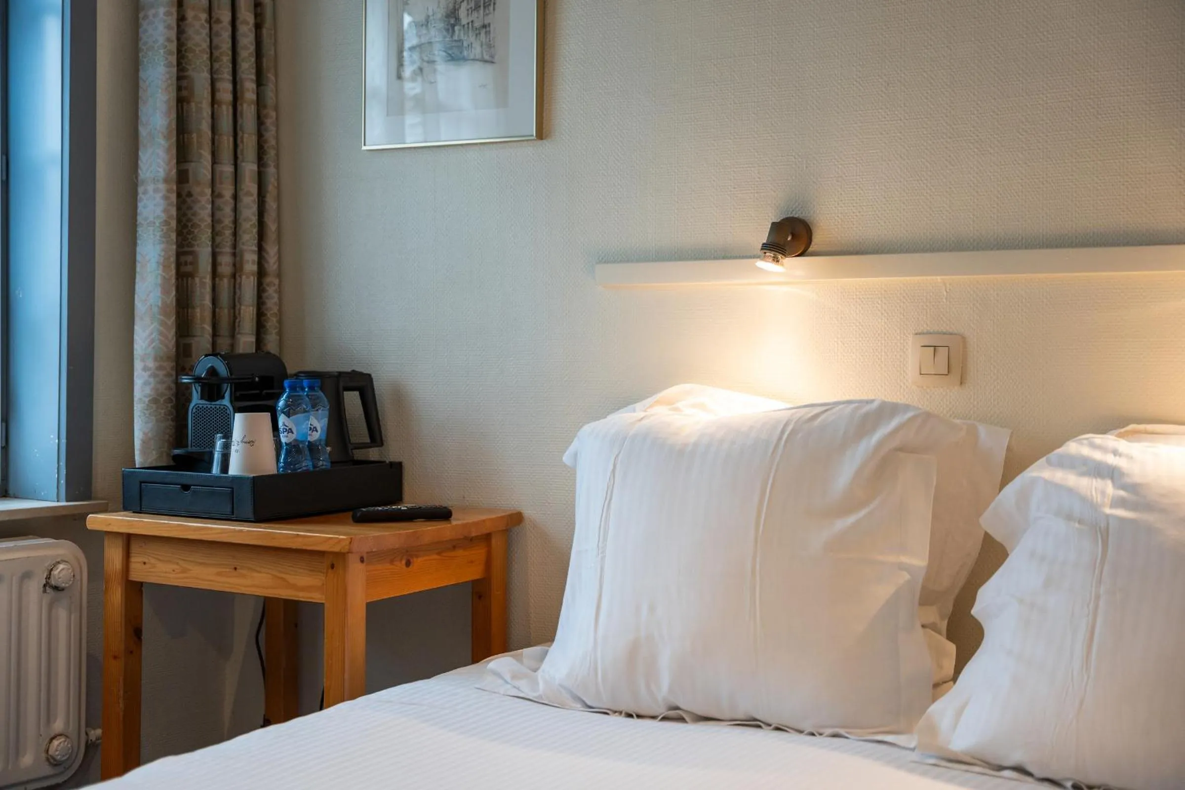 Bed in Hotel de Pauw