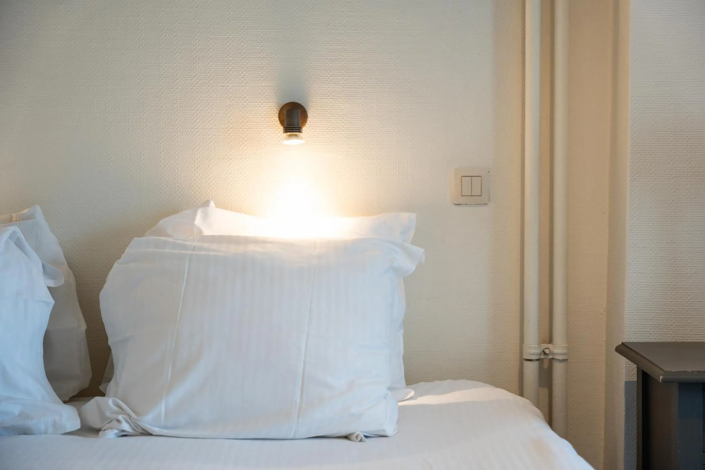 Bed in Hotel de Pauw