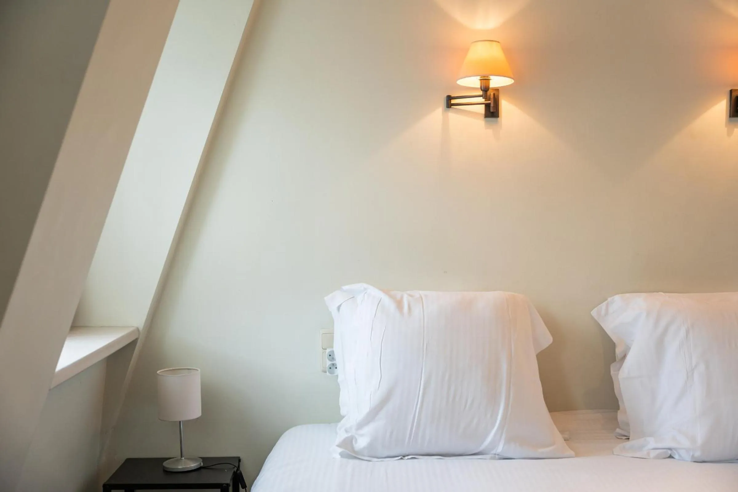 Bed in Hotel de Pauw