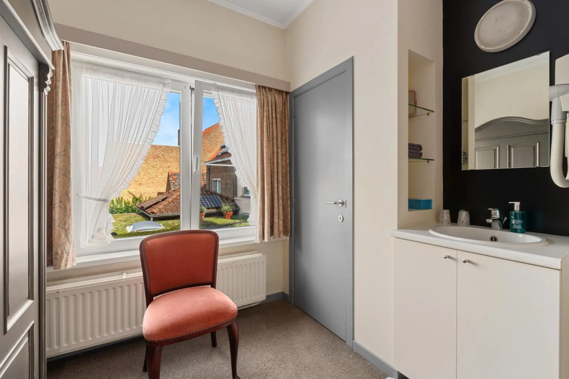 Bedroom in Hotel de Pauw