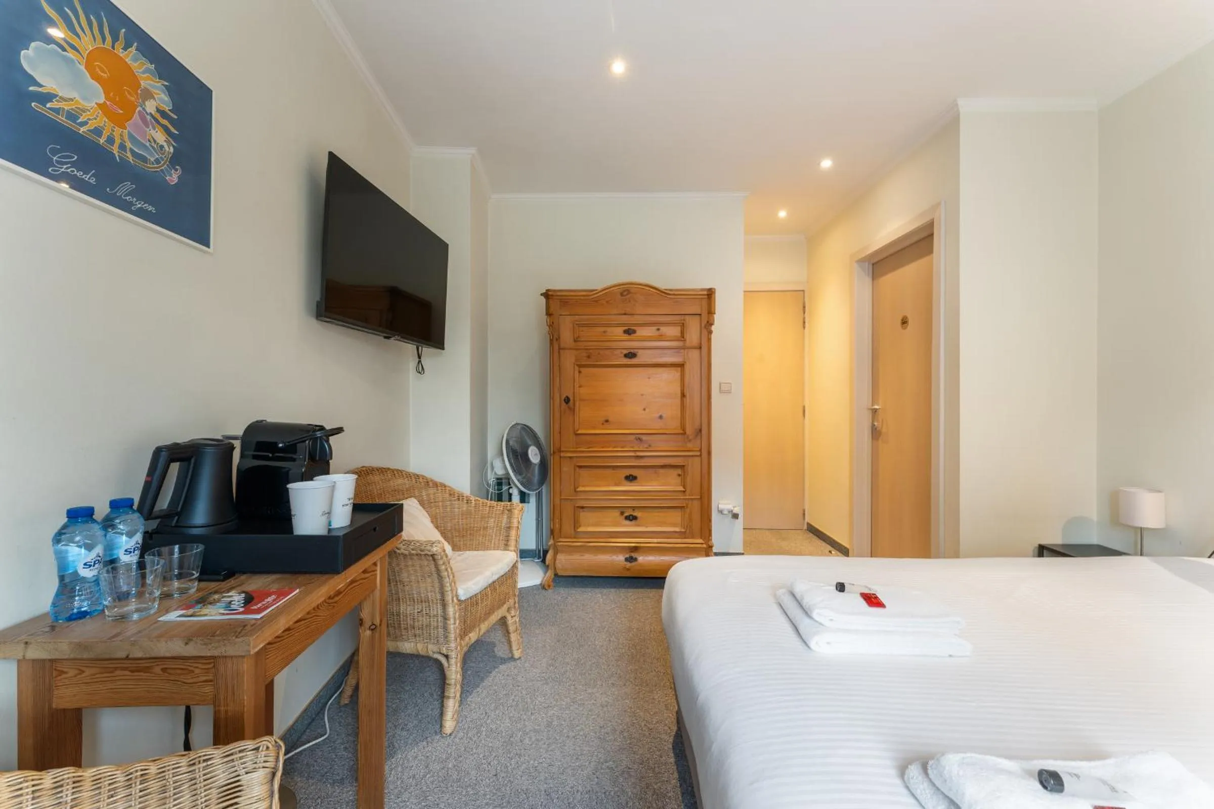 Bedroom, Bed in Hotel de Pauw