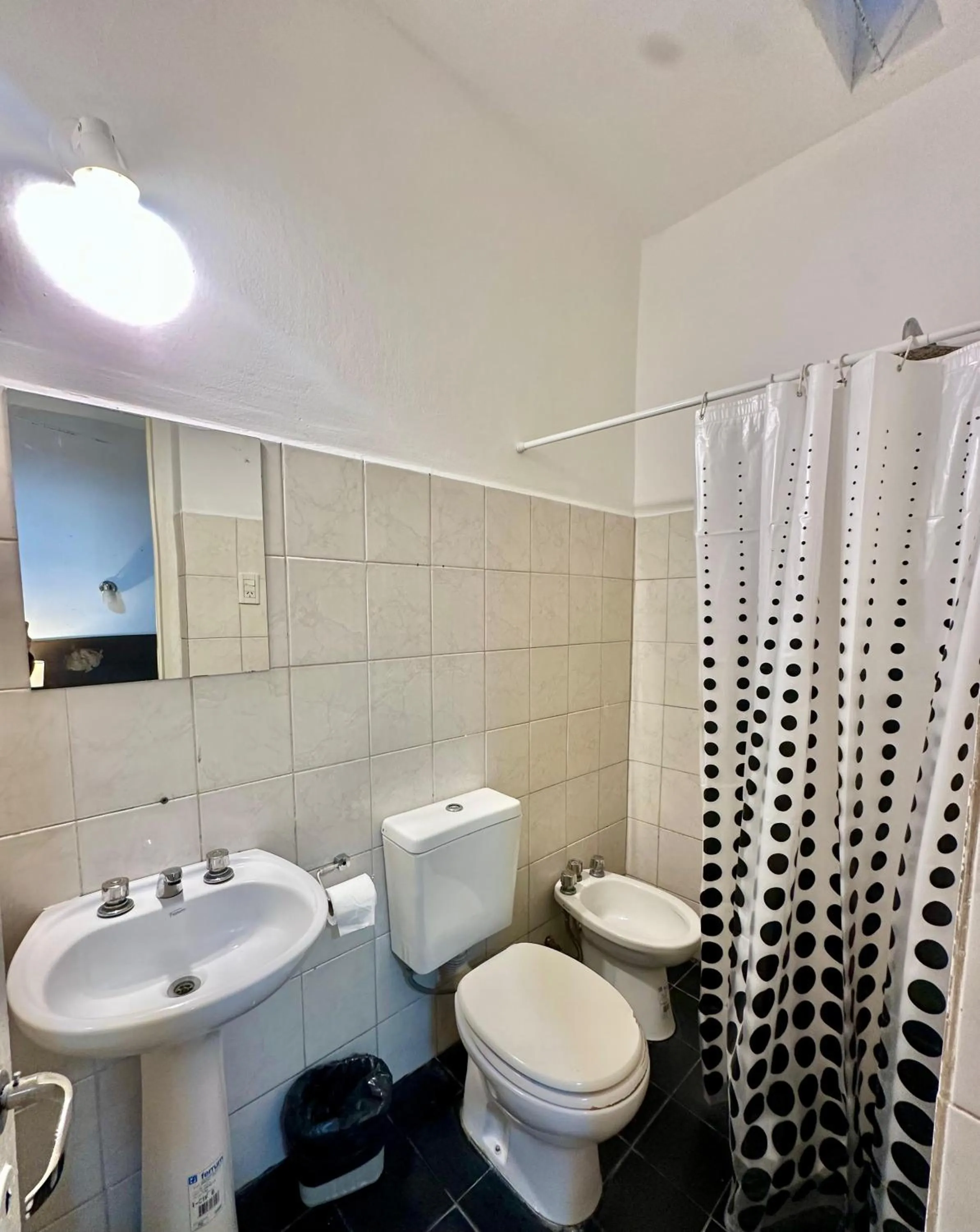 Shower in Hotel Estrella Andina