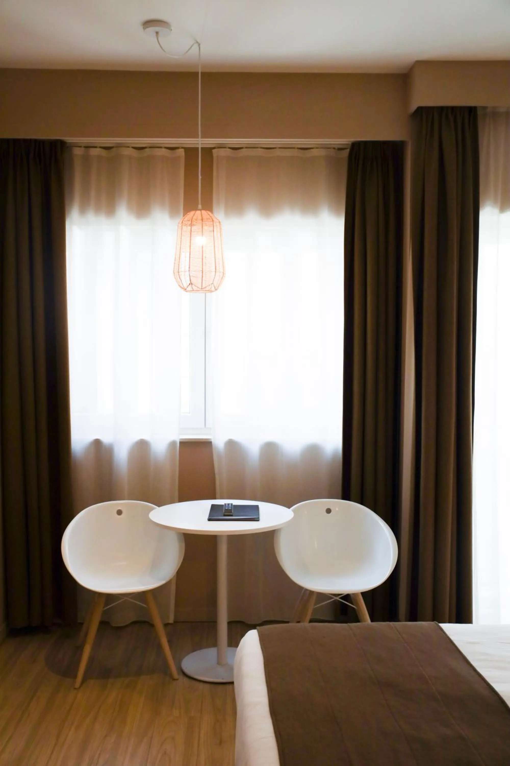 Seating area in Alfa Inn