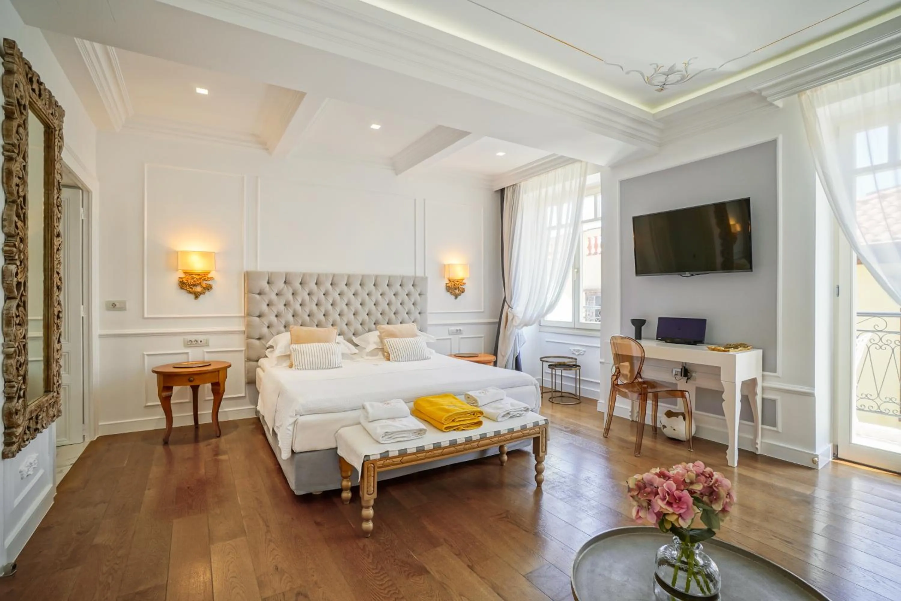 Bedroom, Bed in Casa Kallergi