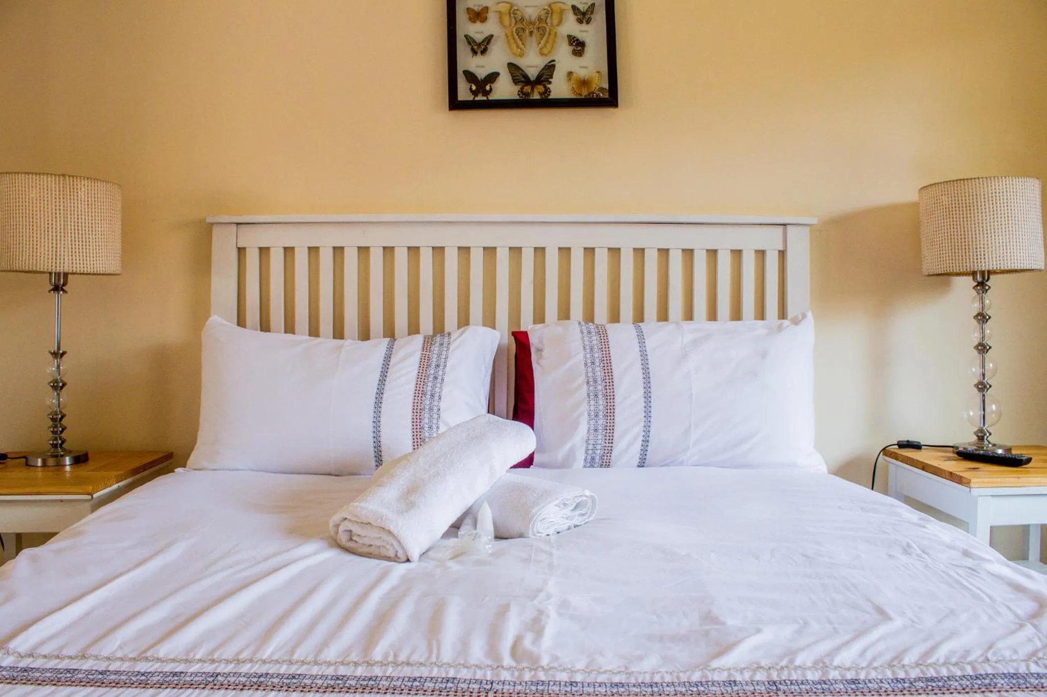 Bed in Pro Active Guest House