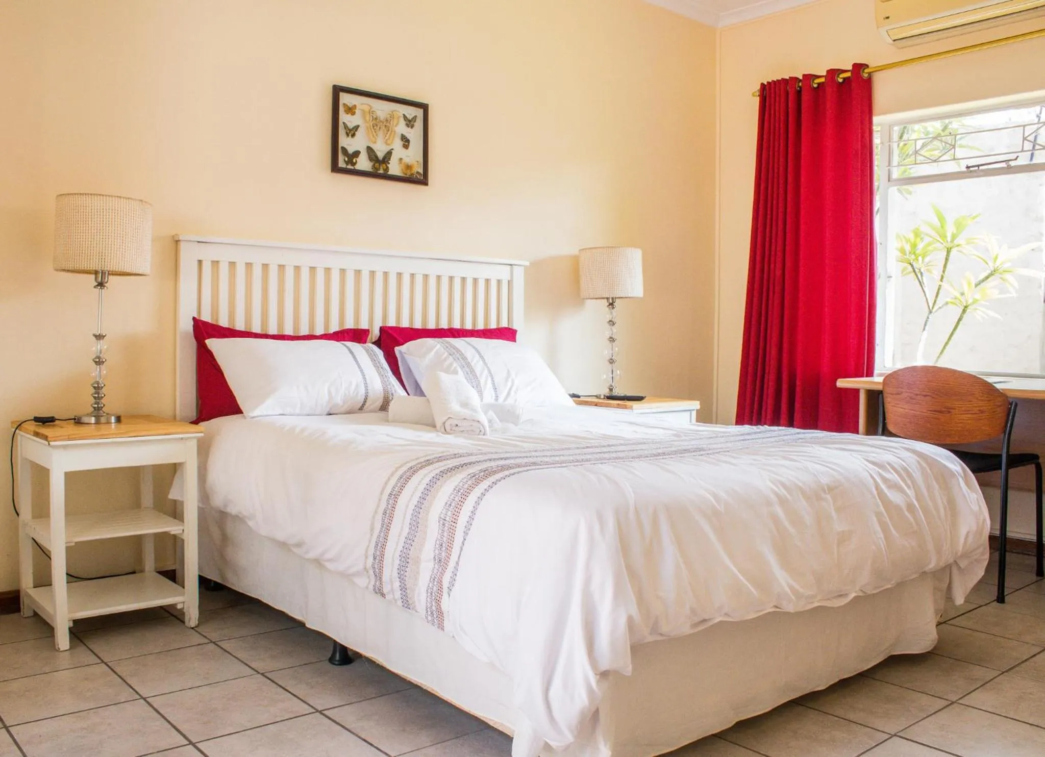 Bed in Pro Active Guest House