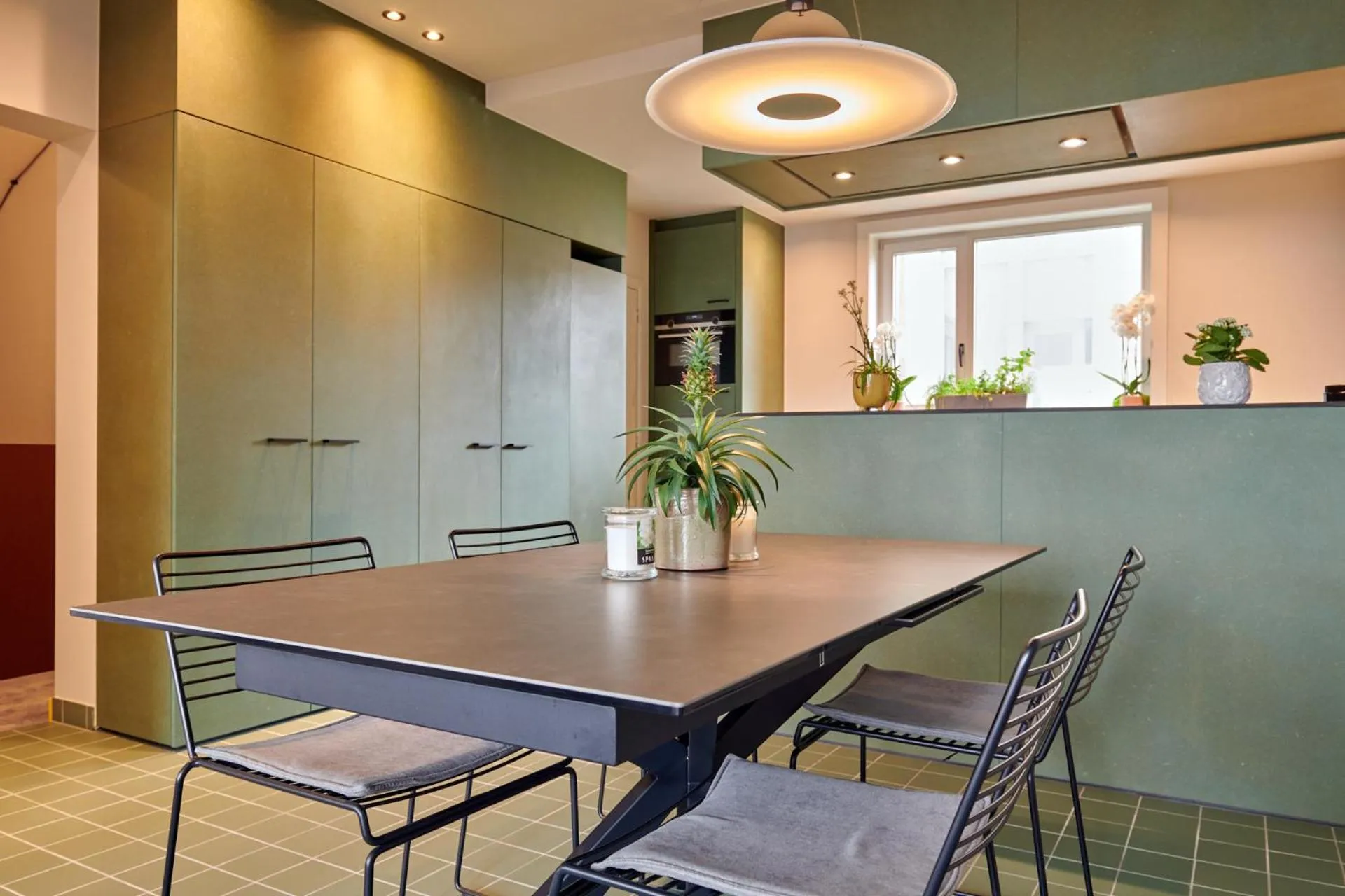 Kitchen or kitchenette in Hotel Portinari