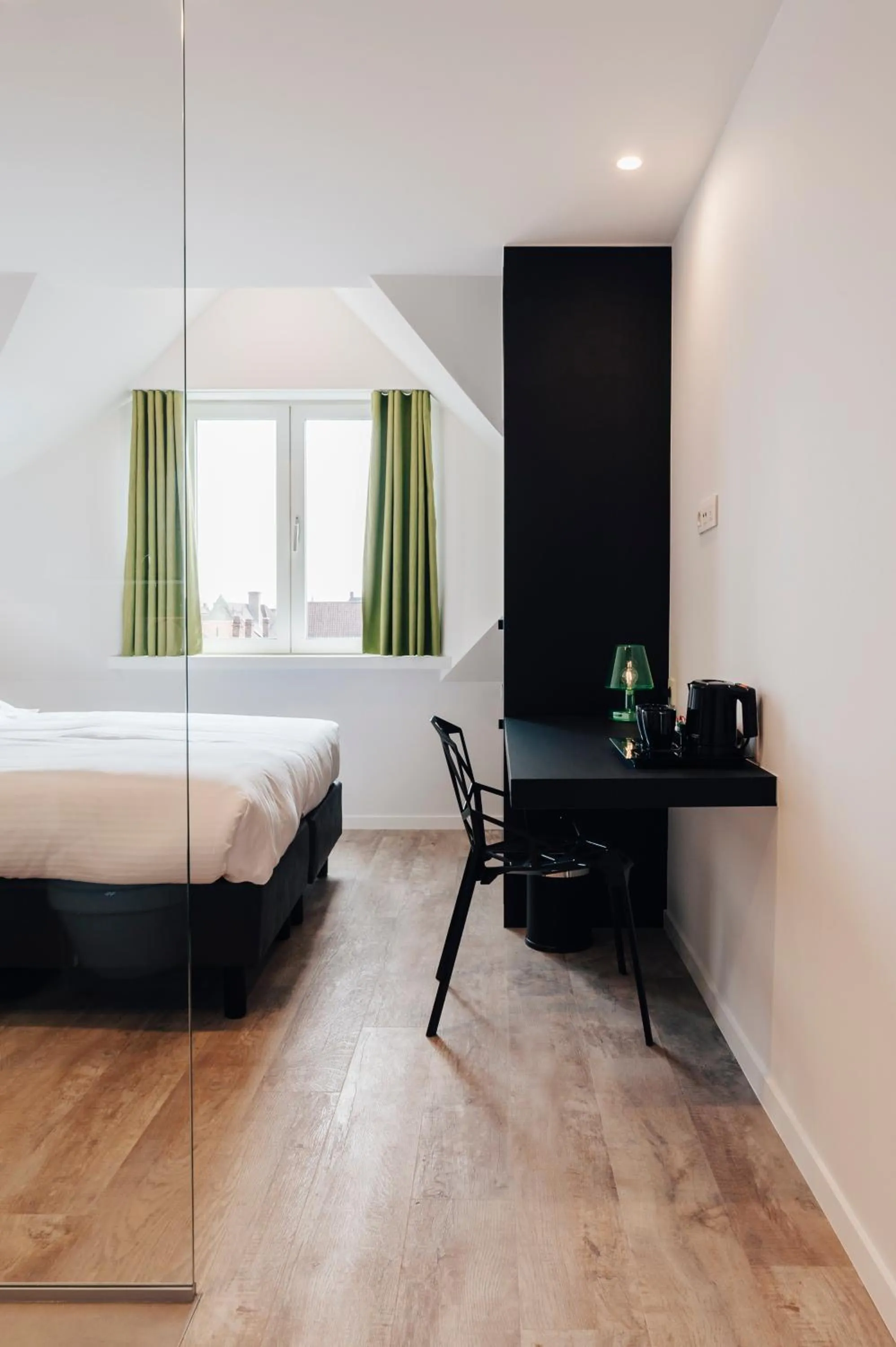 Decorative detail, Bed in Hotel Portinari