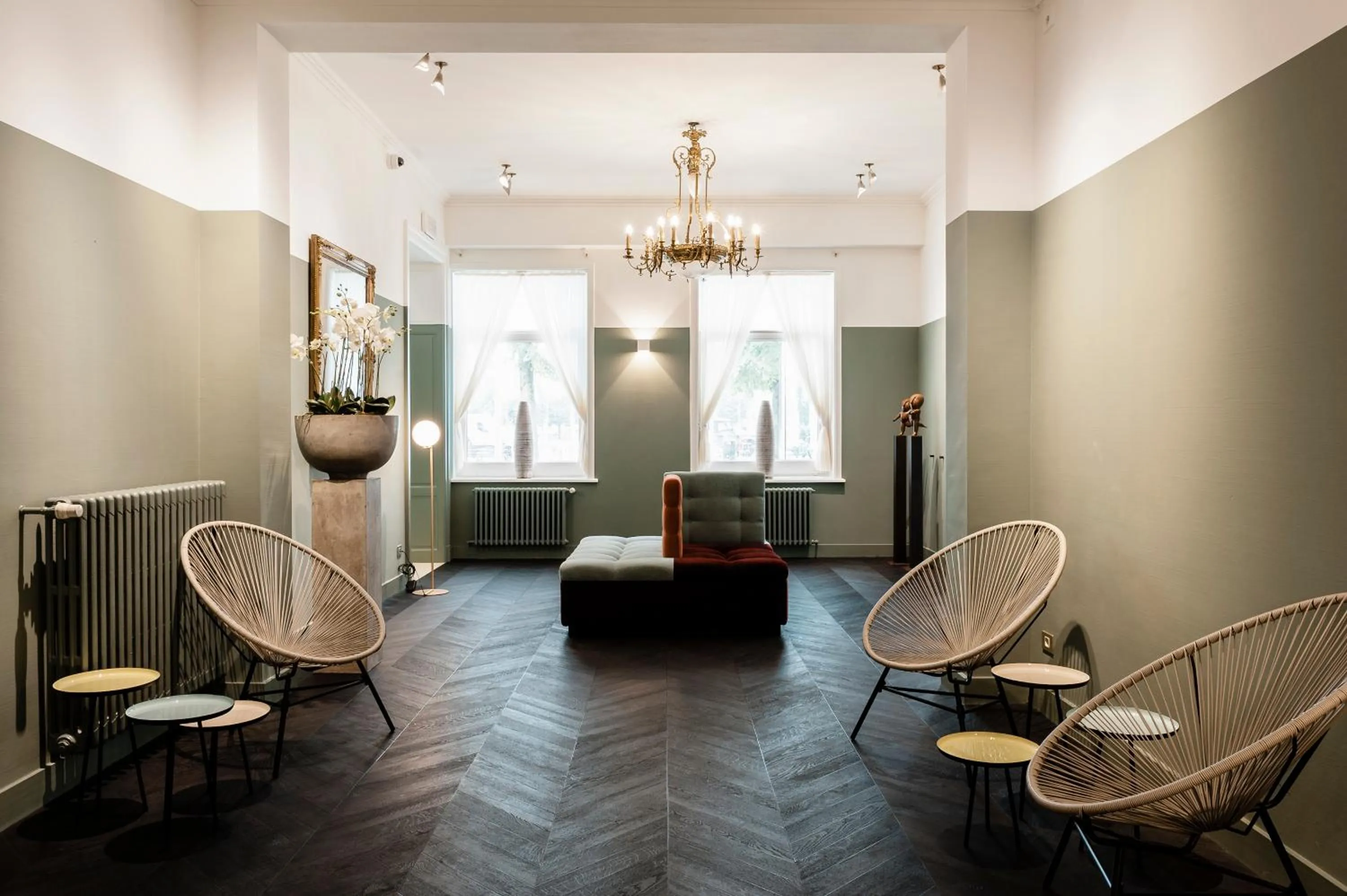 Lobby or reception in Hotel Portinari