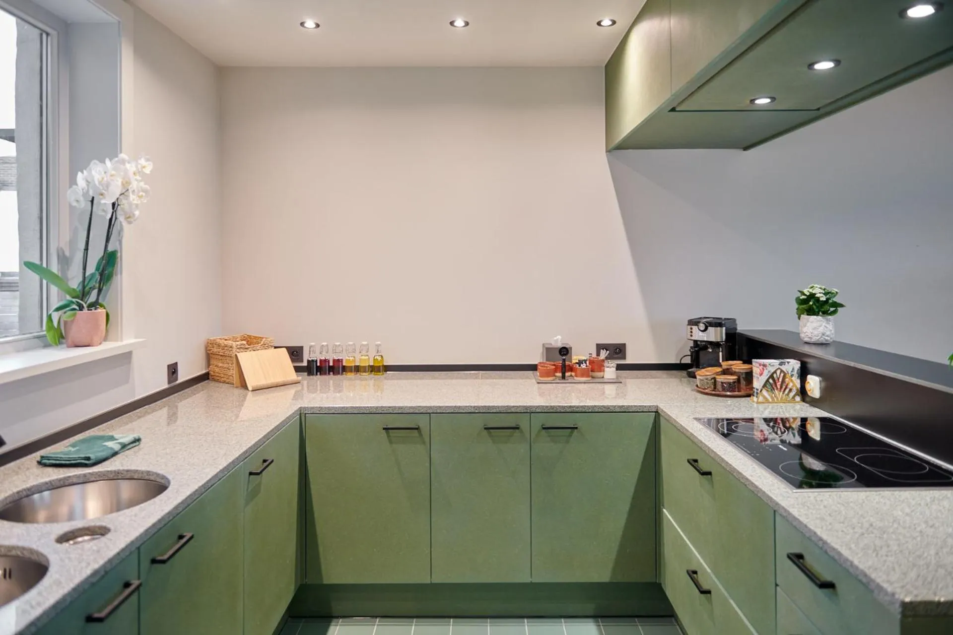 Kitchen or kitchenette in Hotel Portinari