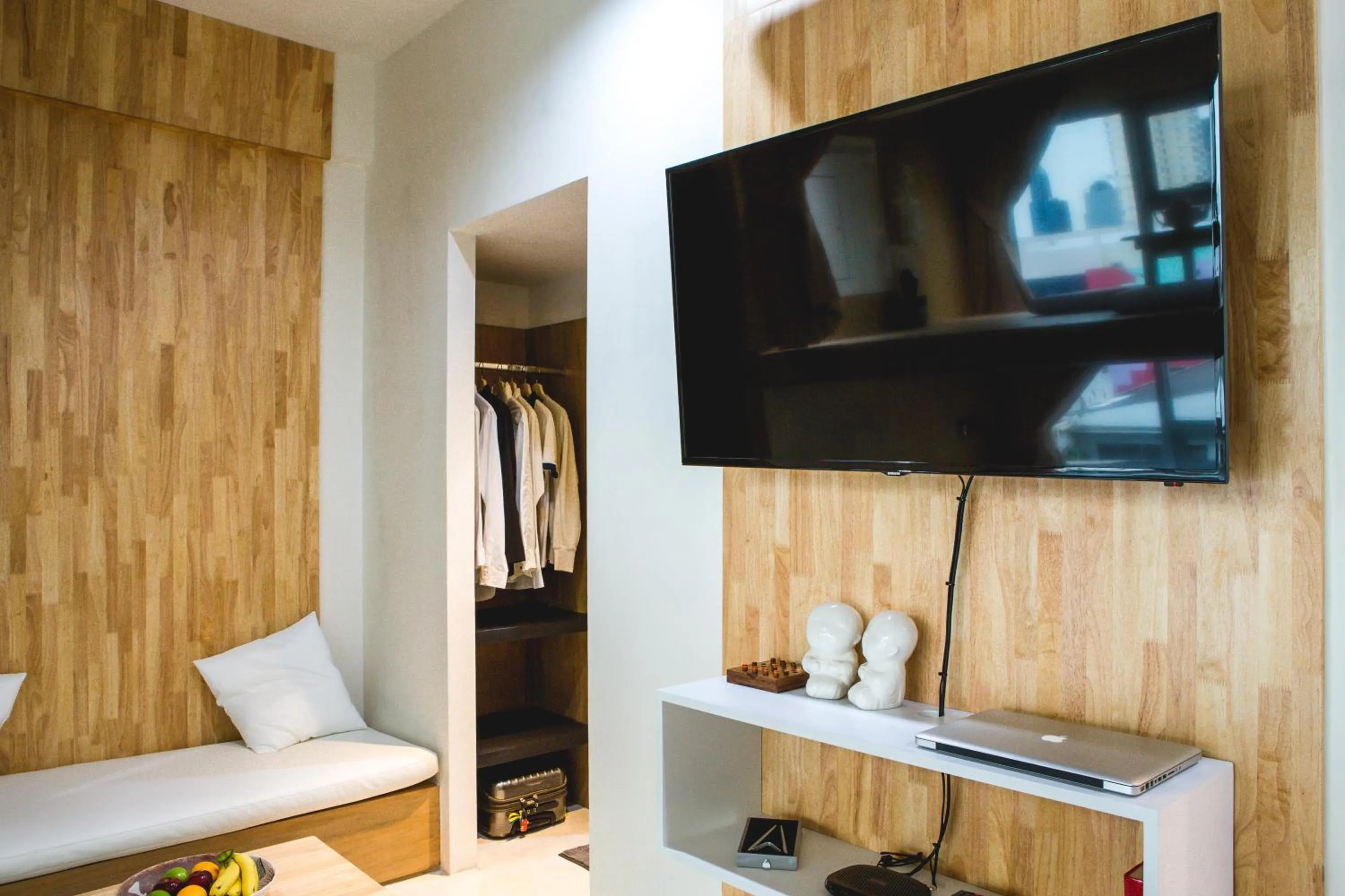 Decorative detail in BoB Hostel บ็อบโฮสเทล