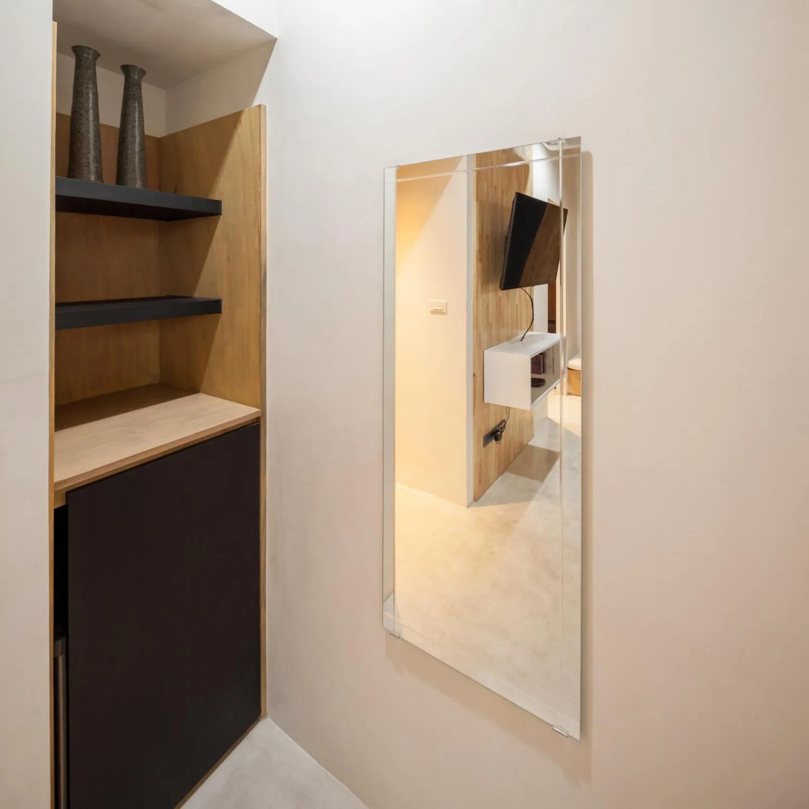 Living room, Bed in BoB Hostel บ็อบโฮสเทล