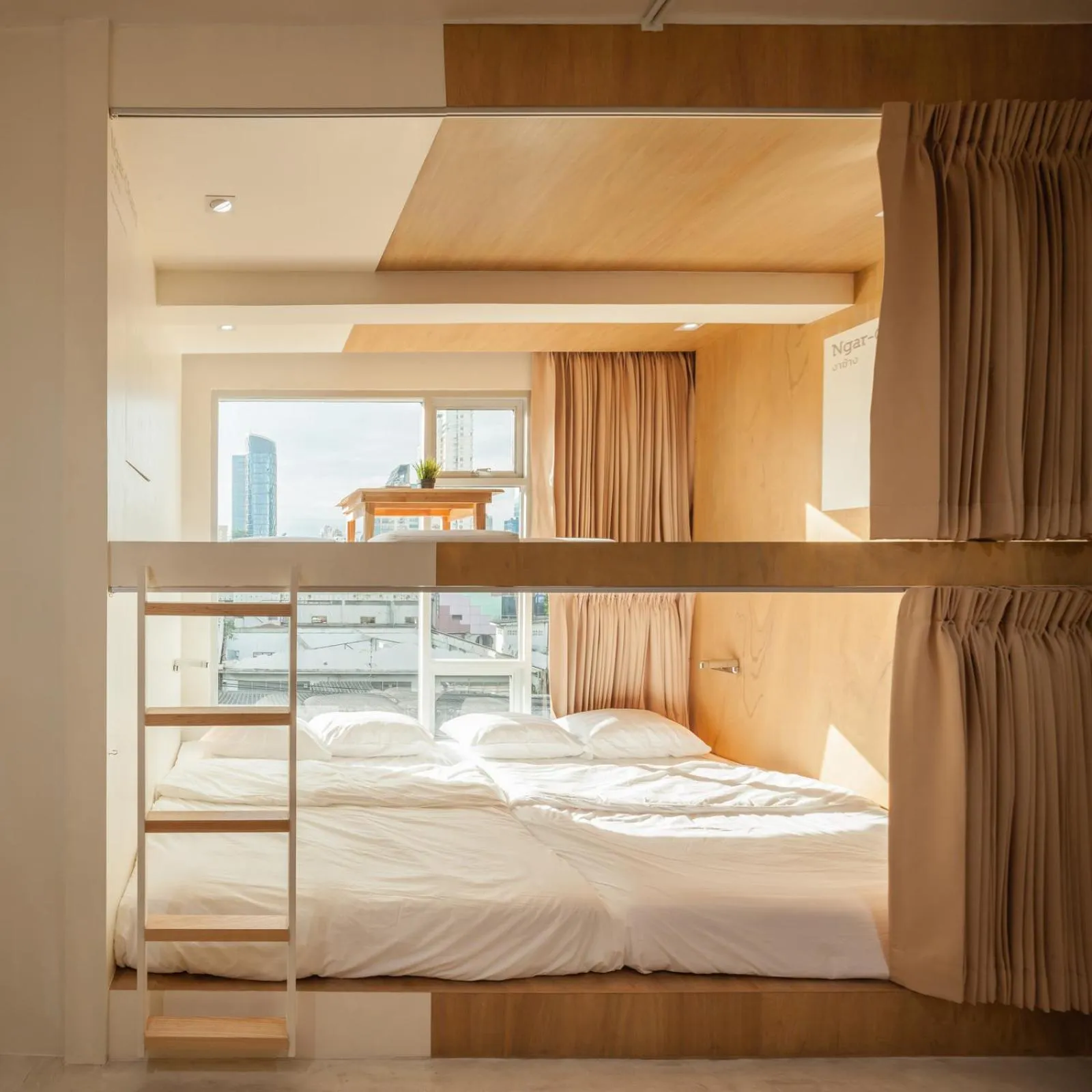 Bedroom, Bed in BoB Hostel บ็อบโฮสเทล