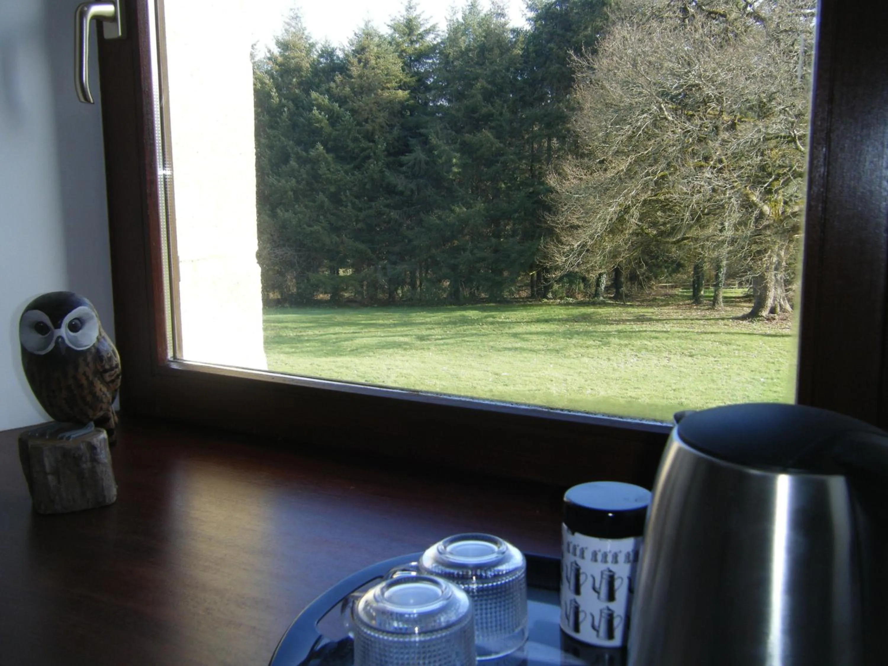 Natural landscape in Les chambres du Manoir de Kerhel