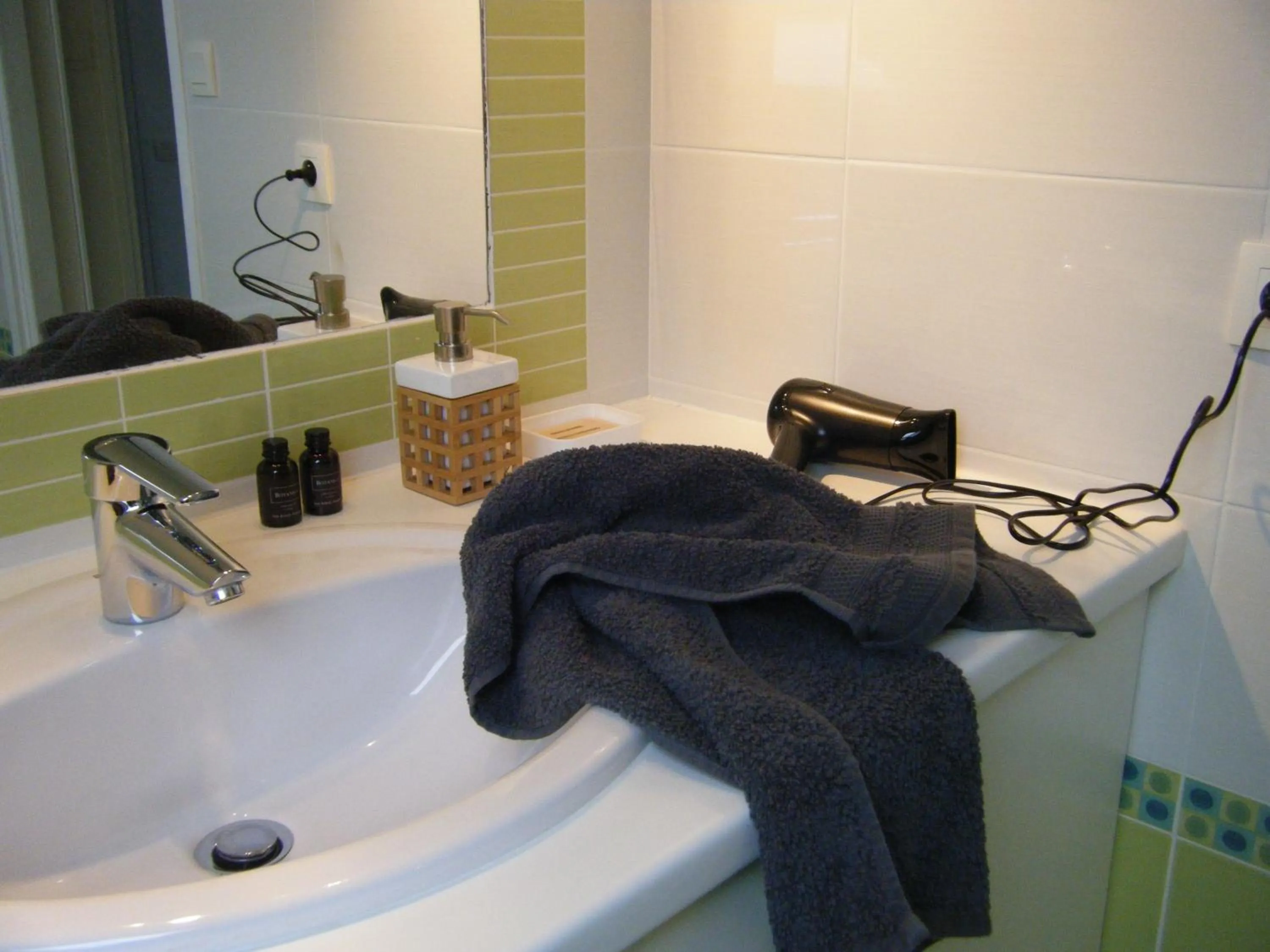 Bathroom in Les chambres du Manoir de Kerhel