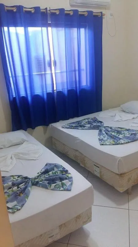 Bed in Hotel Divino Pai Eterno