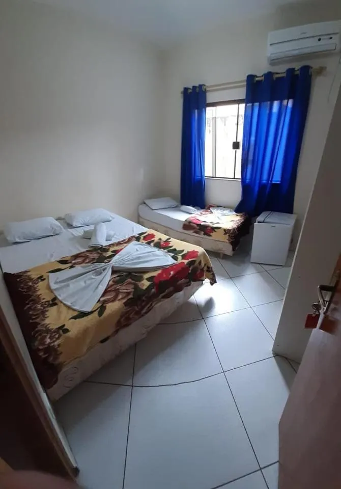 Bed in Hotel Divino Pai Eterno