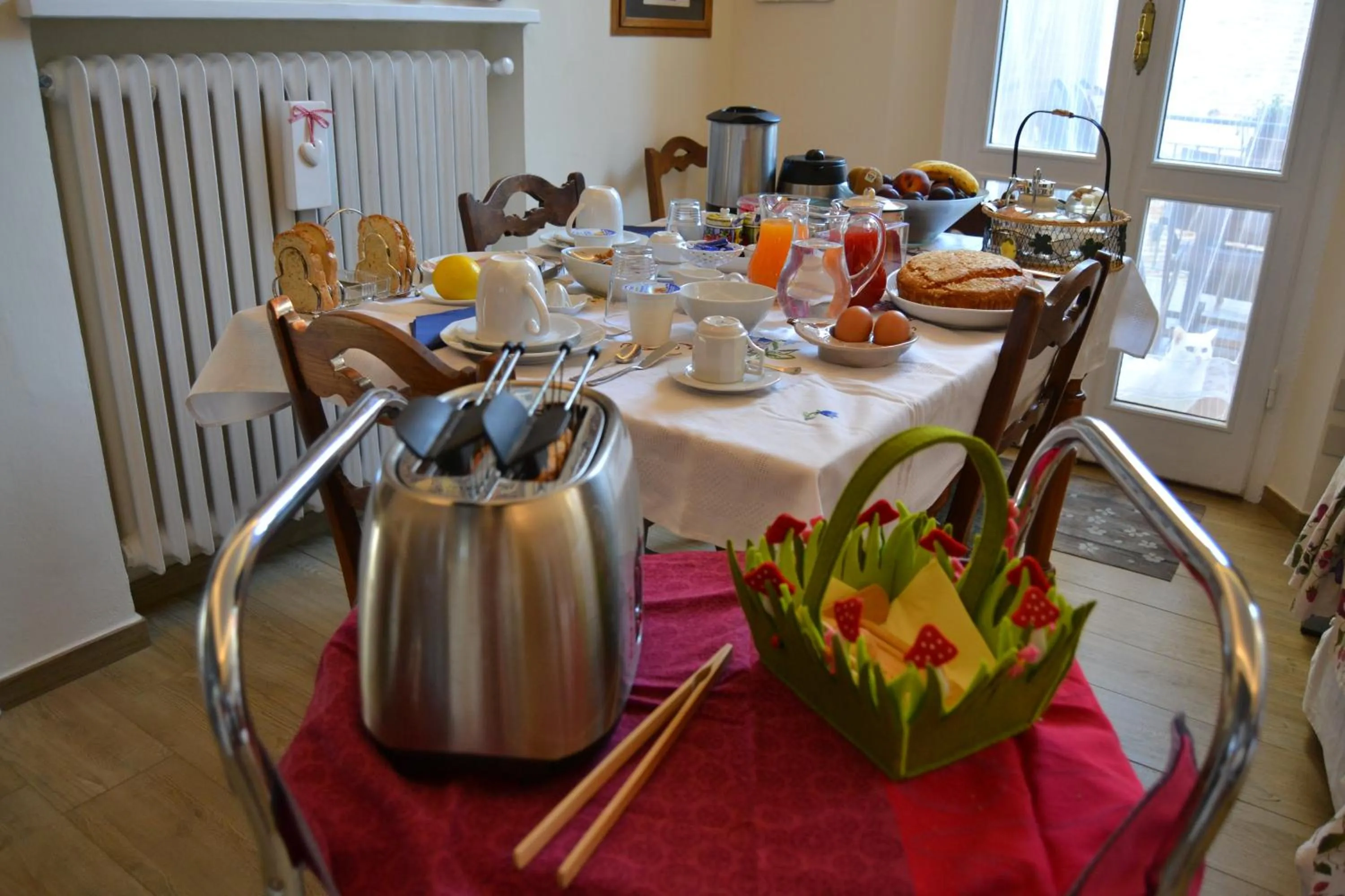 Continental breakfast in Il Giardino Roccioso