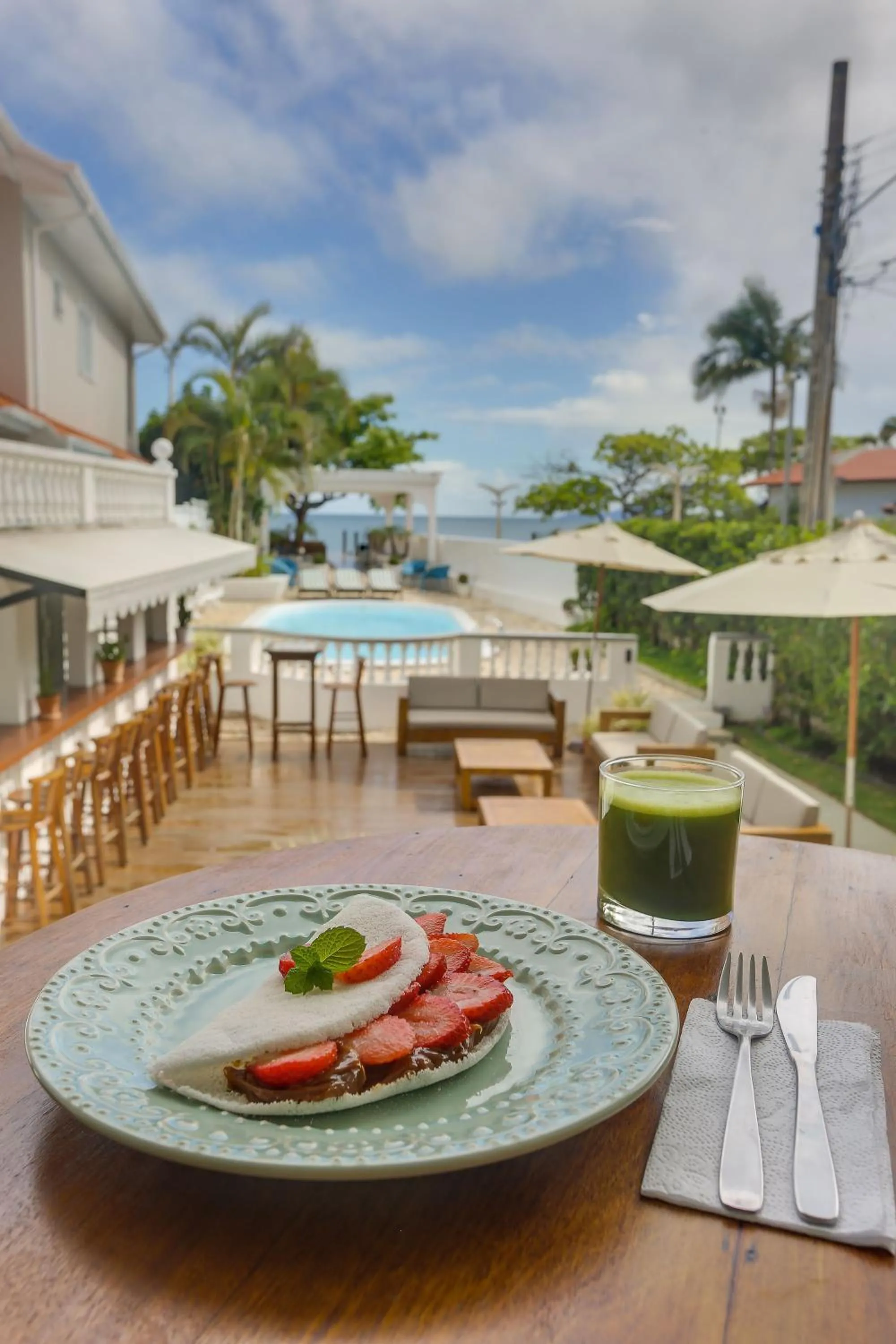 Breakfast in Solar Beach Hotel