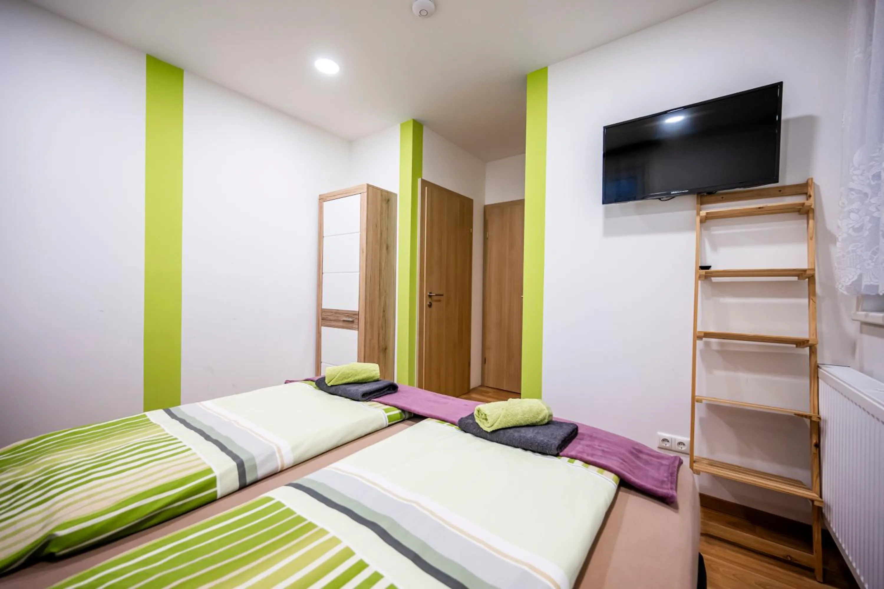 Bed in Die Schlafstube - Bed & Breakfast