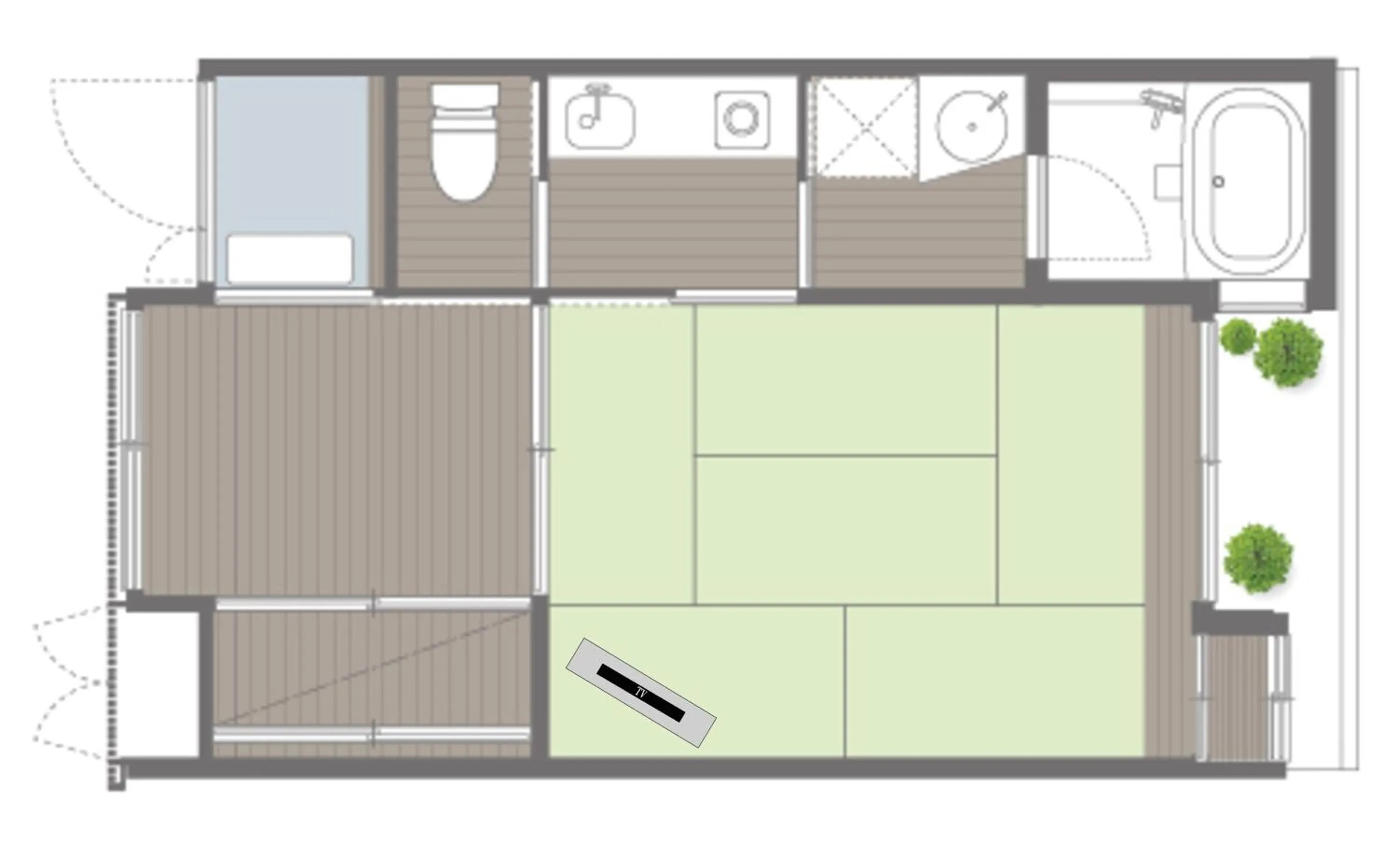 Floor plan in Rinn Kujoharikoji 59