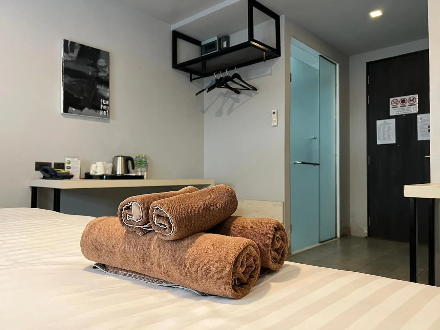 Bed in WE Terminal Hotel