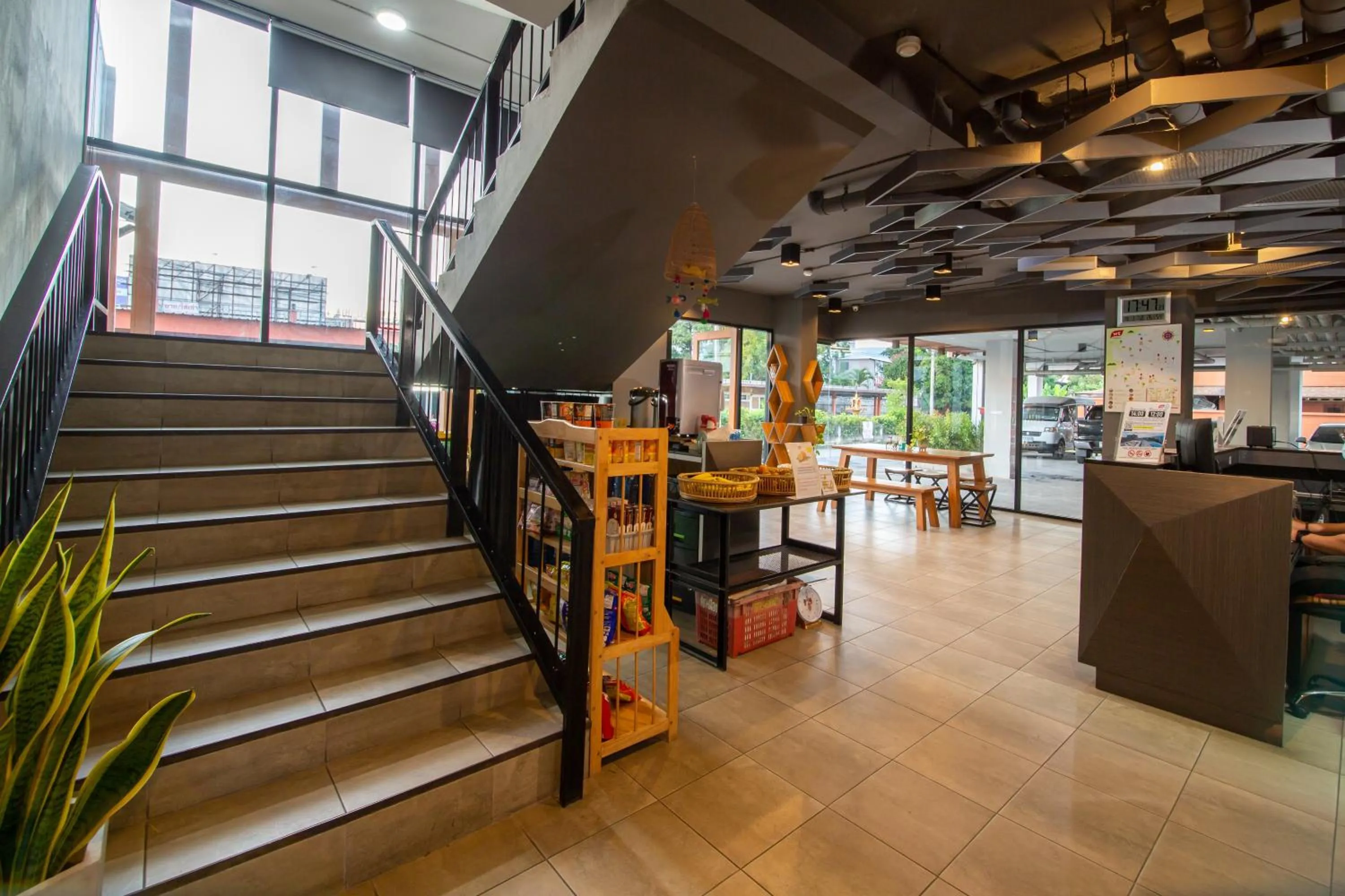 Lobby or reception in WE Terminal Hotel