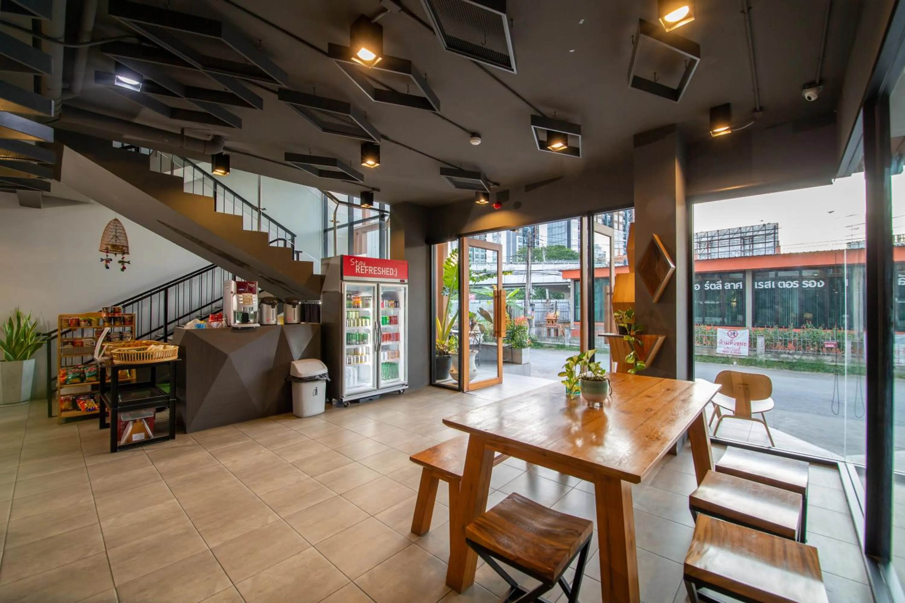 Lobby or reception in WE Terminal Hotel