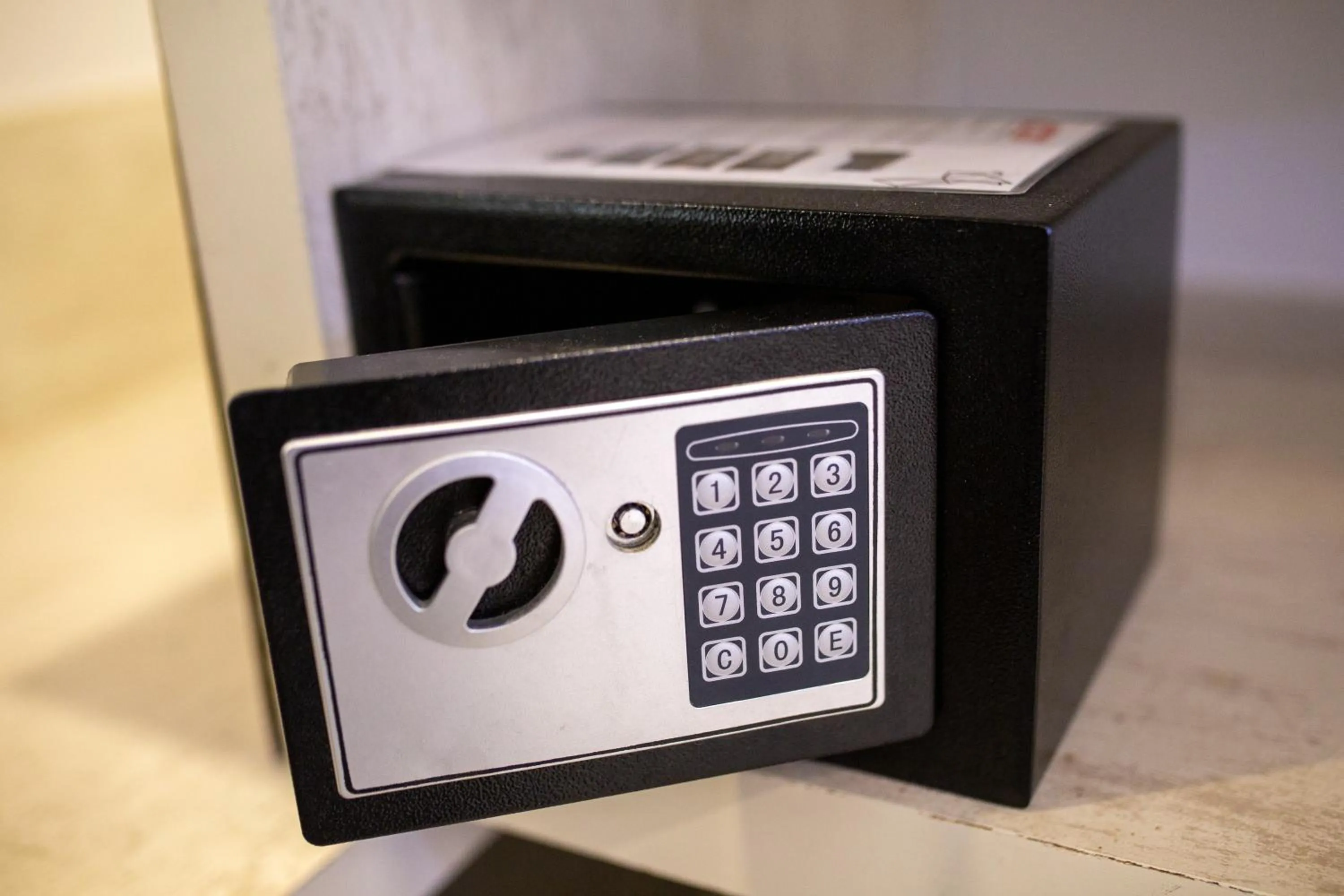 safe in WE Terminal Hotel