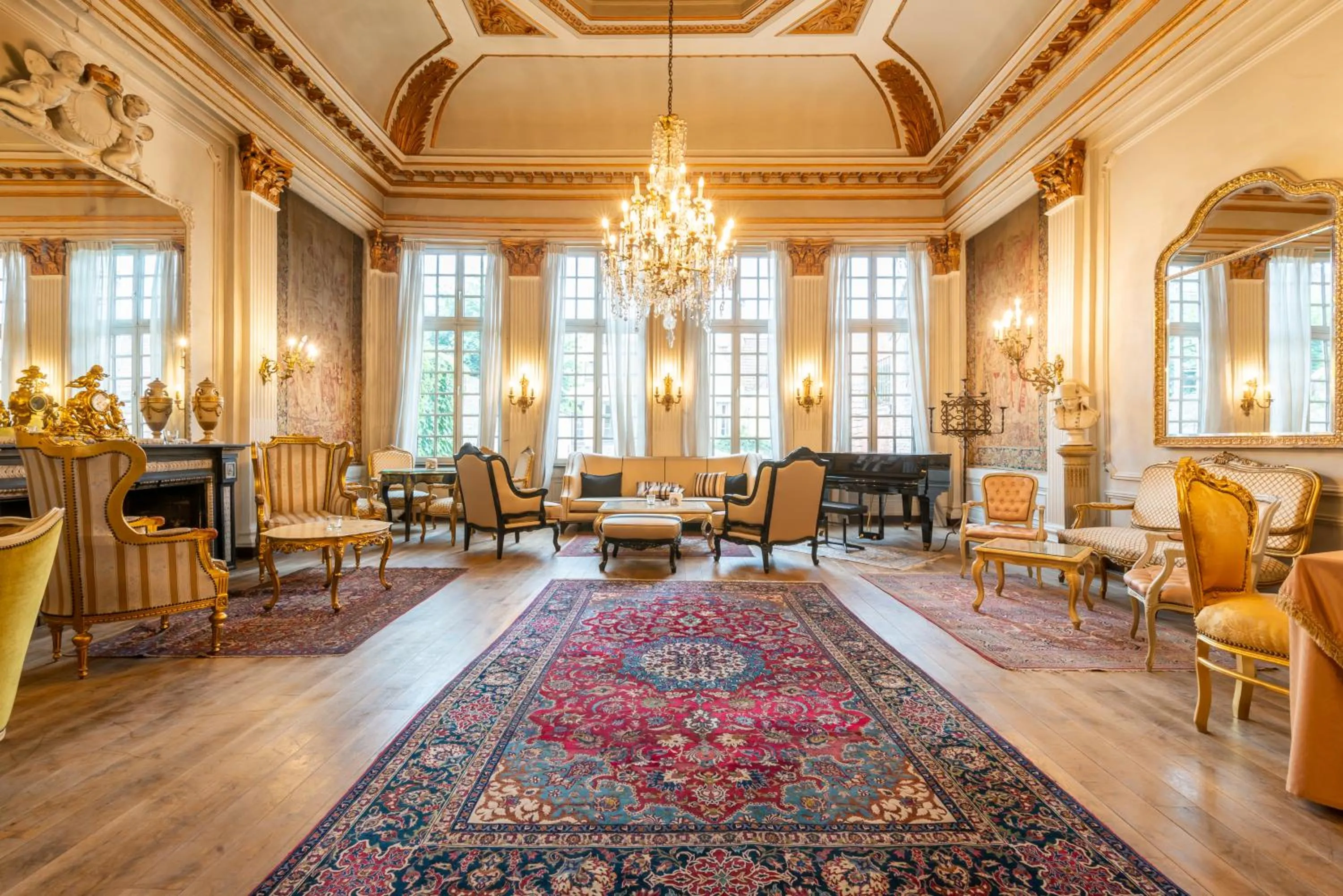 Lounge or bar in Boutique Hotel Die Swaene