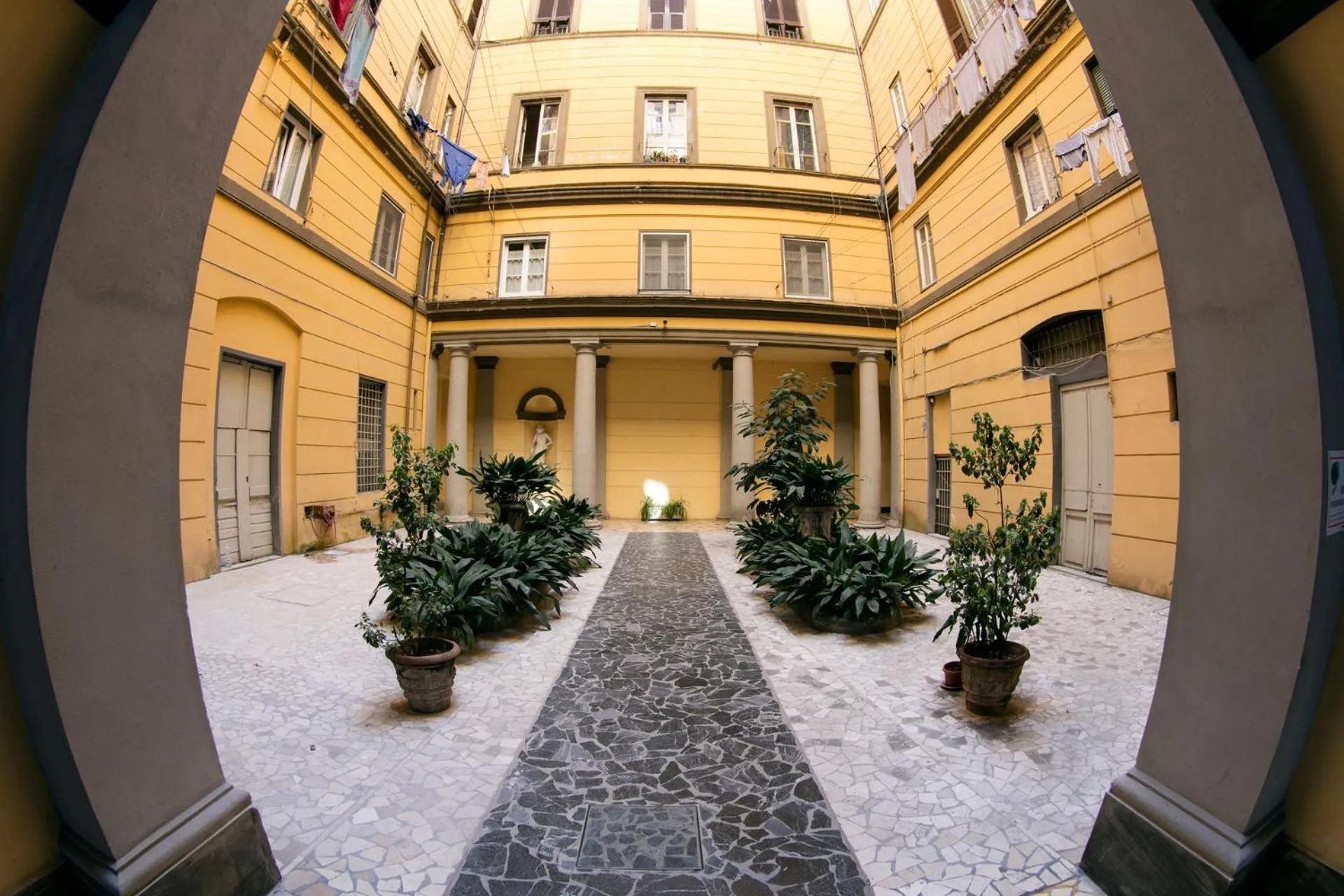 Patio in Affittacamere Margherita