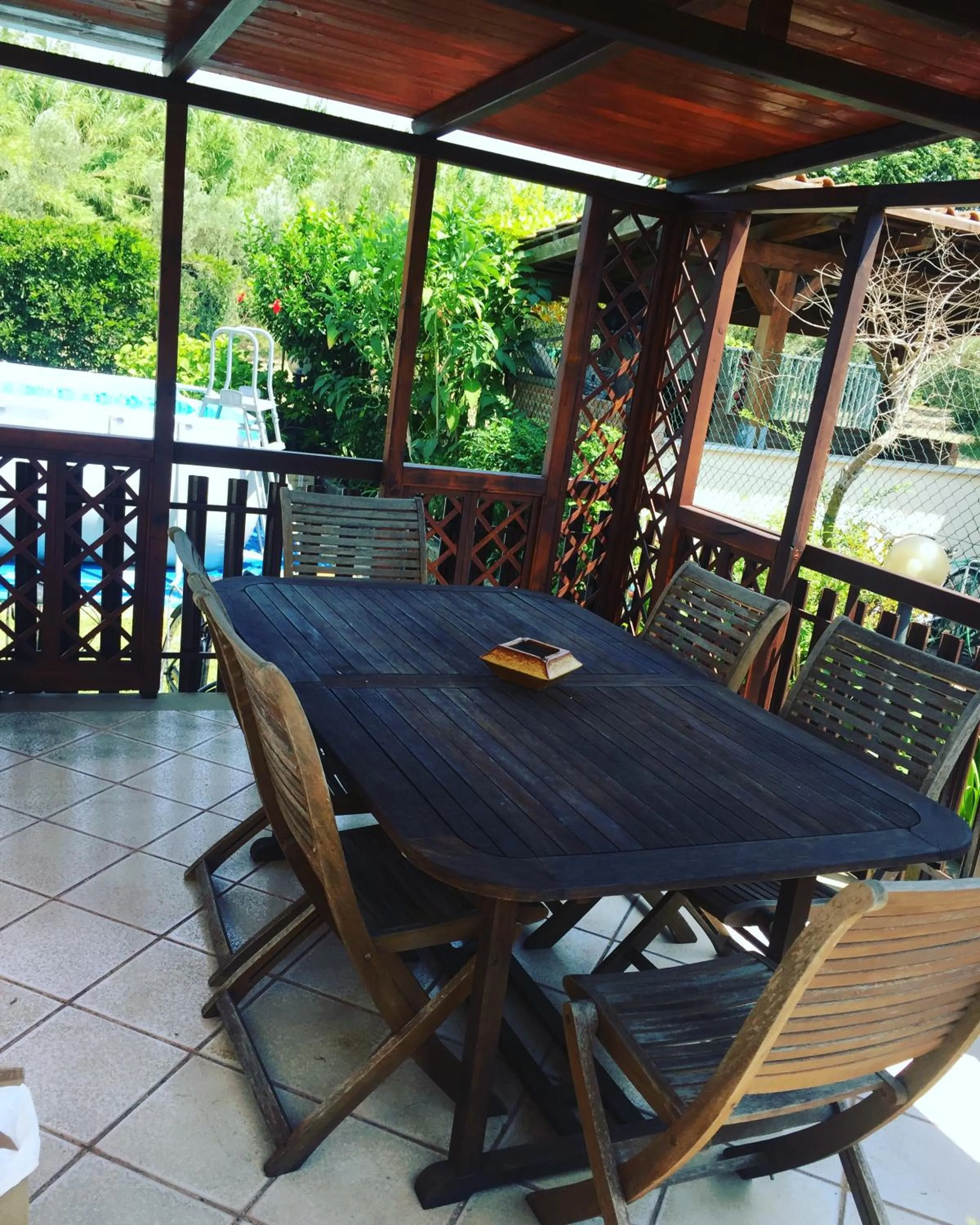 Balcony/Terrace in B&B Villa dei Fiori
