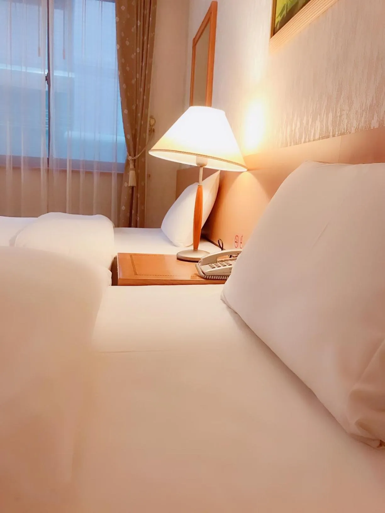 Bed in The Koos Hotel