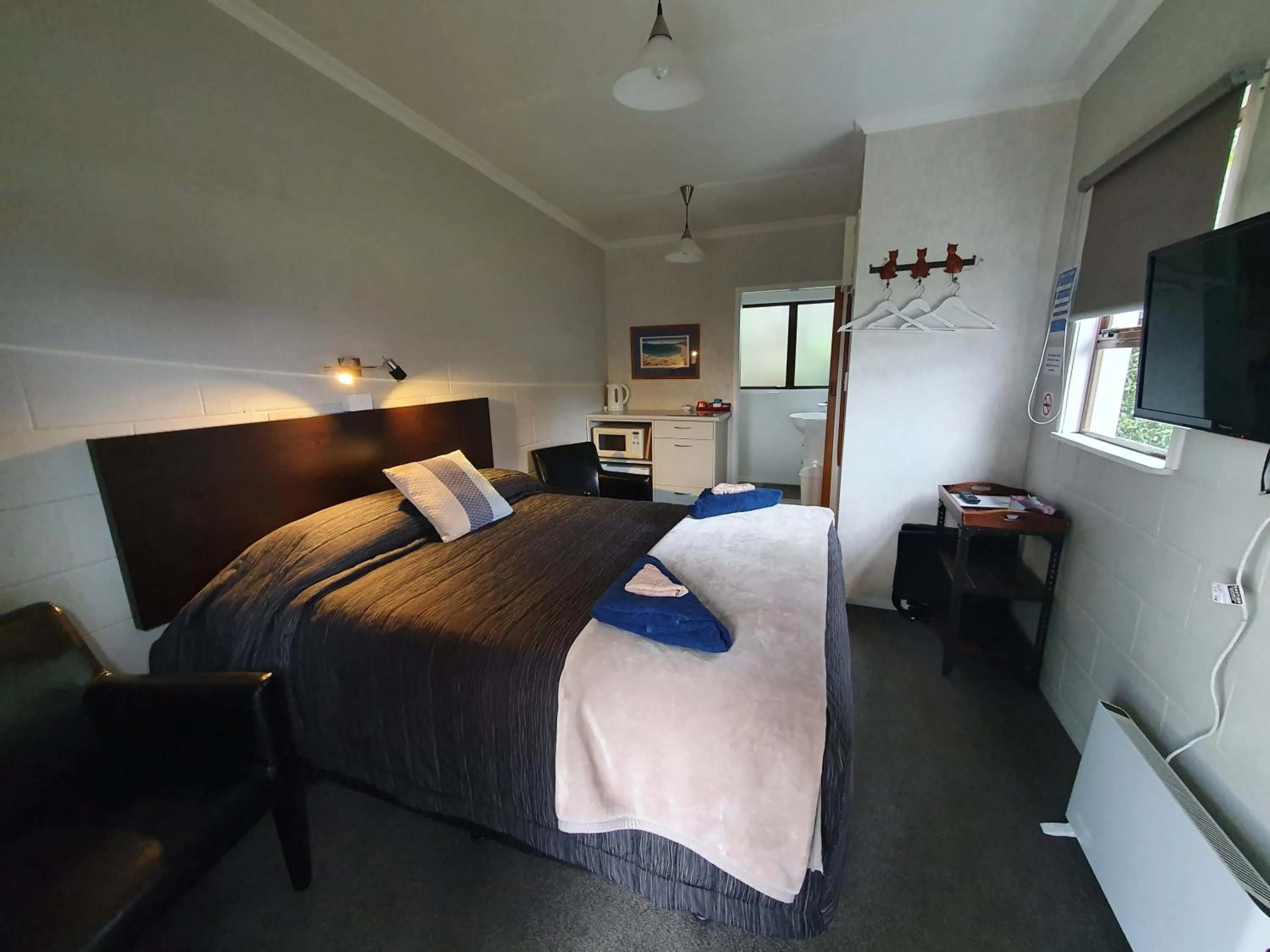 Bed in Matador Motel