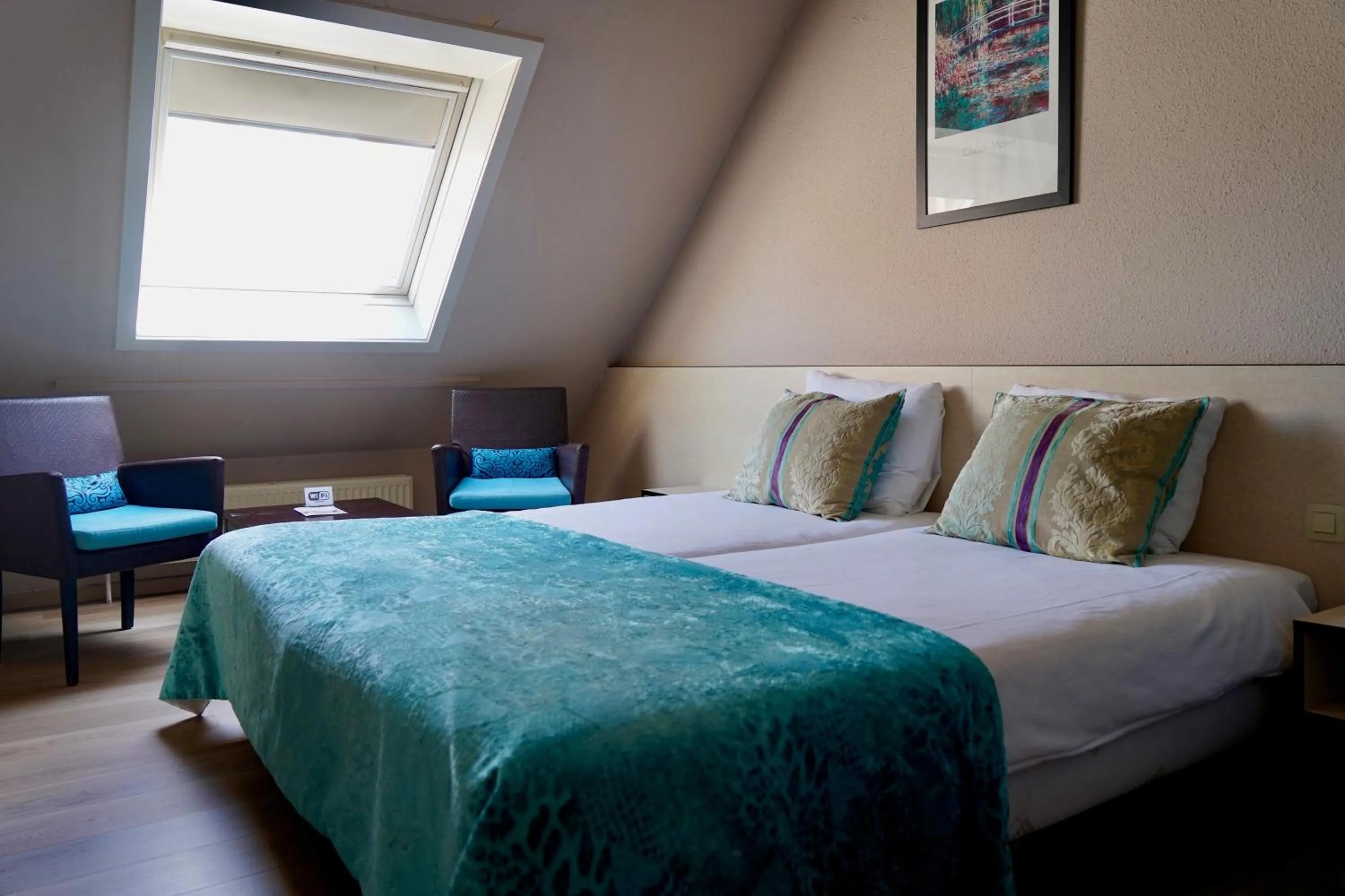 Bedroom, Bed in Hotel Prins Boudewijn