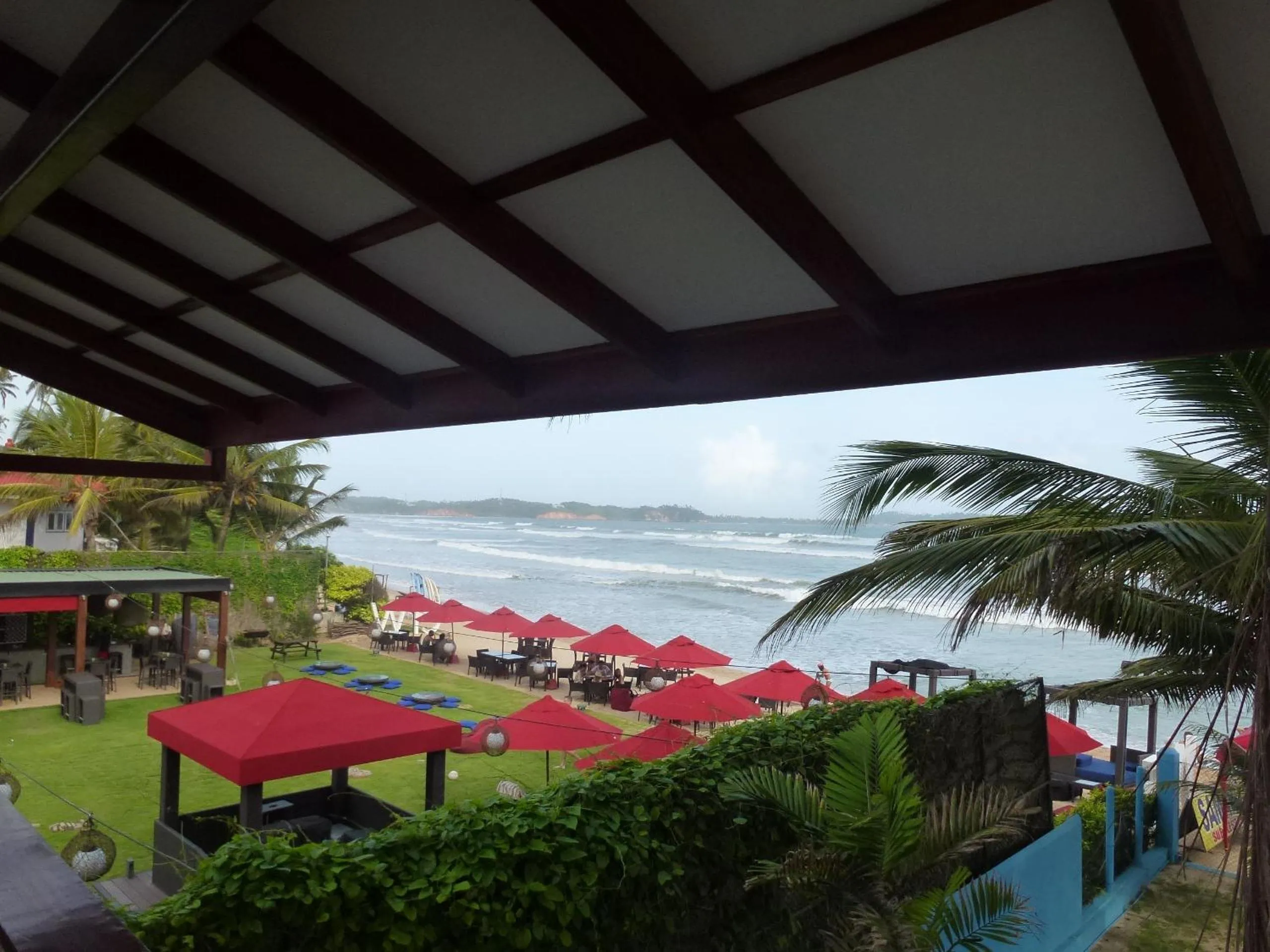 Garden in Samaru Beach House