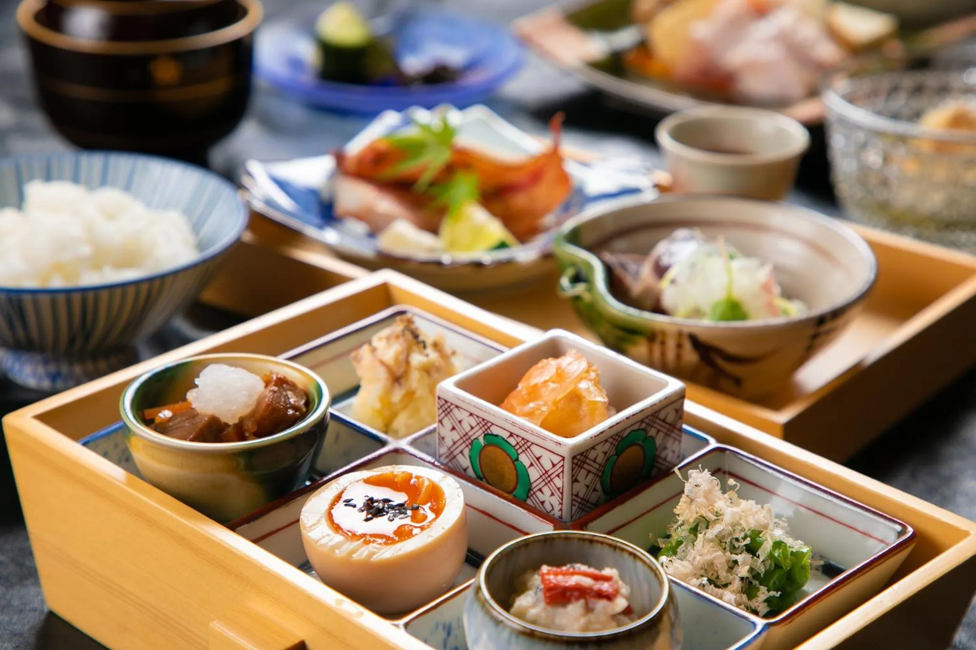 Breakfast in Ryotei Jyusouya