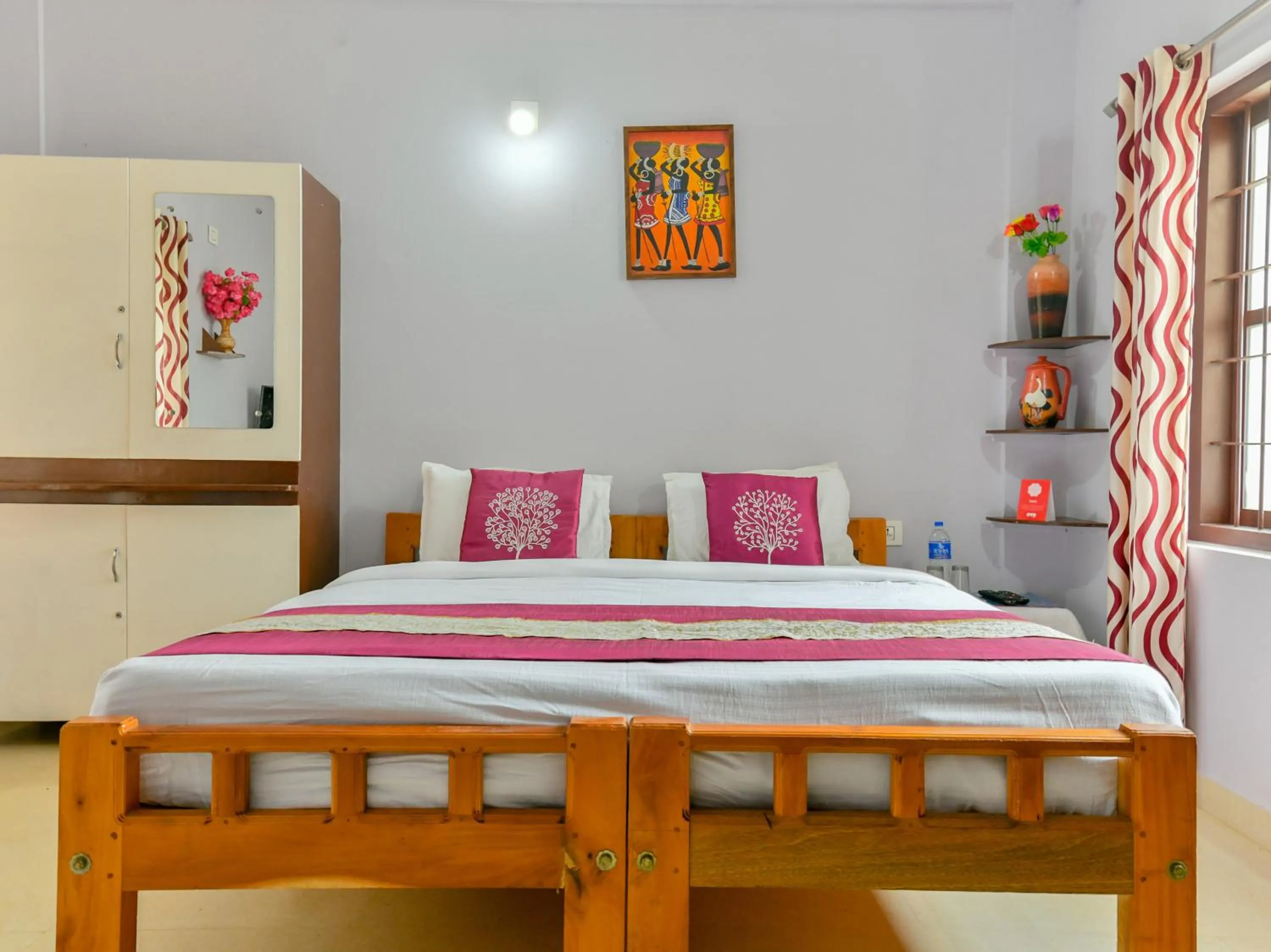 Bed in Gooseberry Family Retreats - Wayanad by KARAPUZHA RESORTS