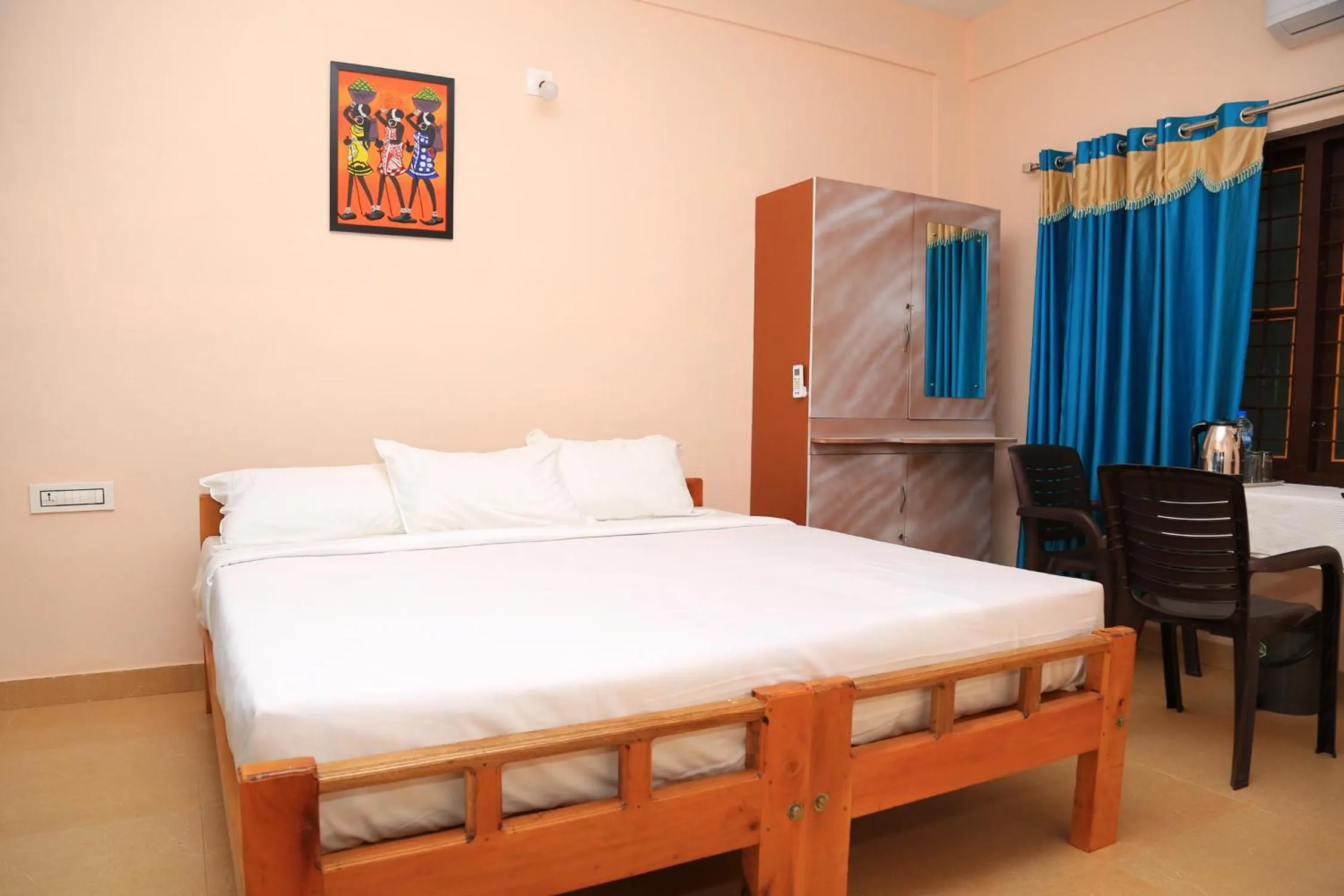 Bed in Gooseberry Family Retreats - Wayanad by KARAPUZHA RESORTS