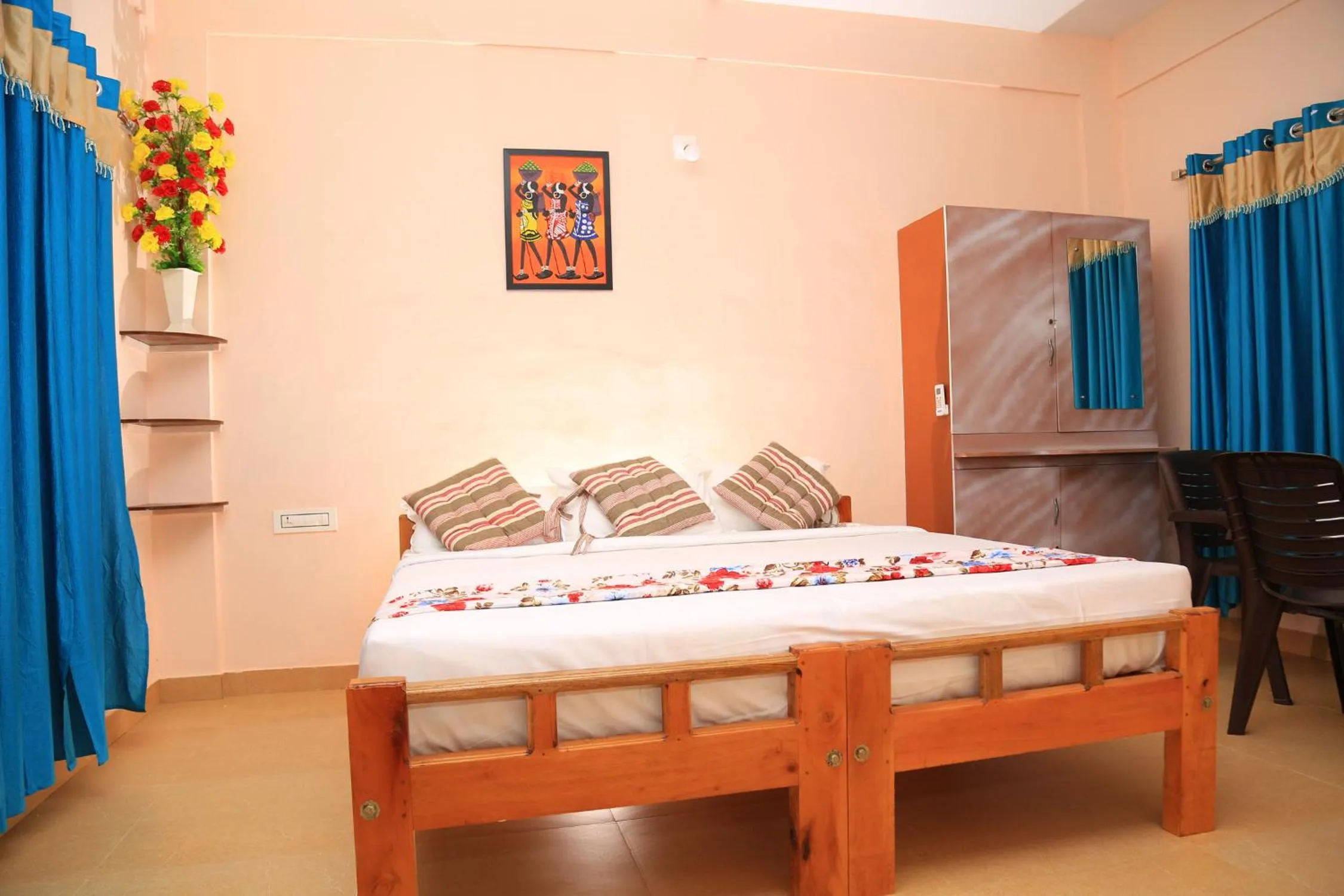 Photo of the whole room, Bed in Gooseberry Family Retreats - Wayanad by KARAPUZHA RESORTS