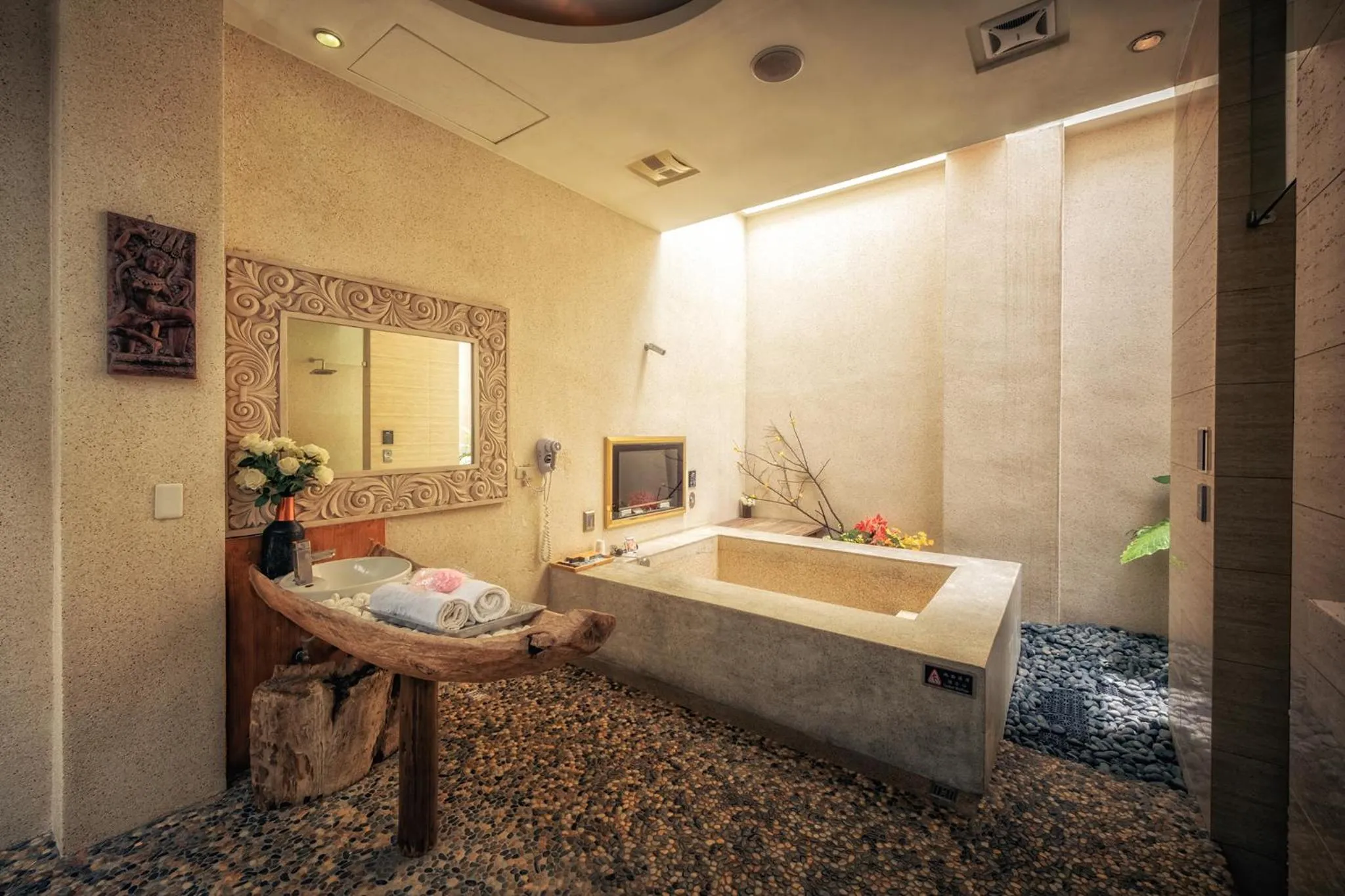 Bathroom in Bali Motel - Zhongli