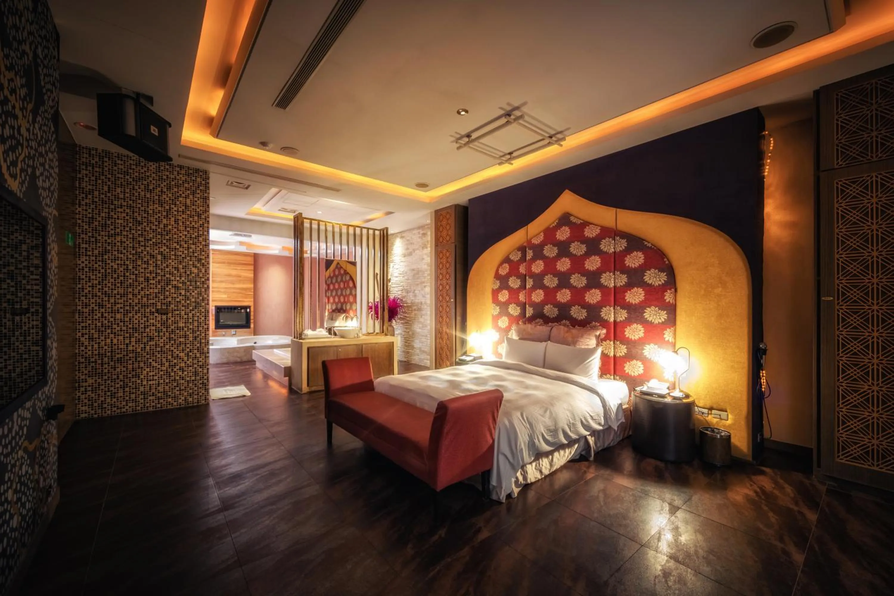 Bed in Bali Motel - Zhongli