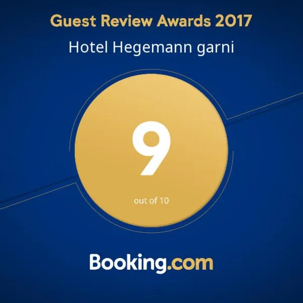 Property building in Hotel Hegemann garni