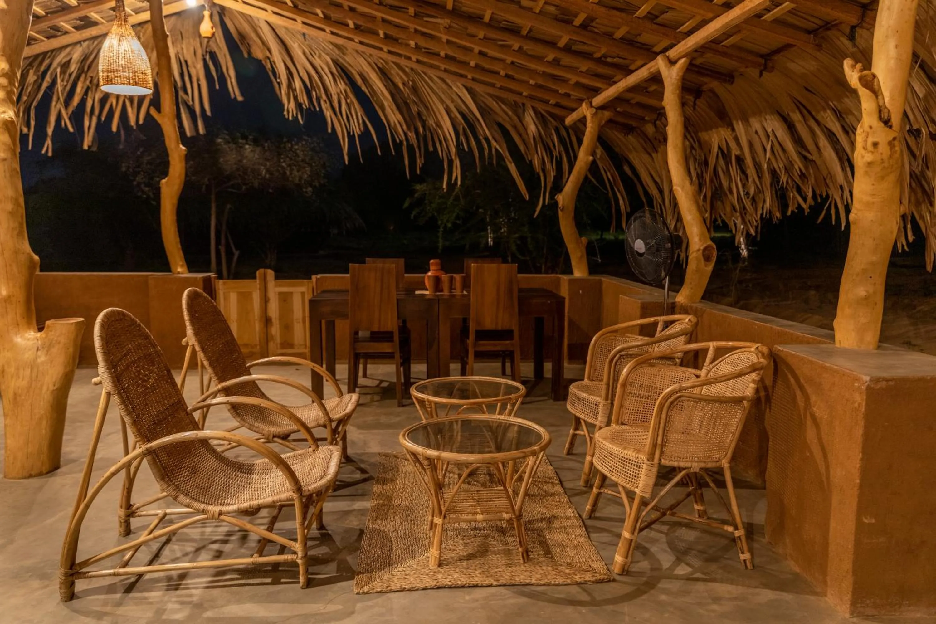 Seating area in Yakaduru - Yala