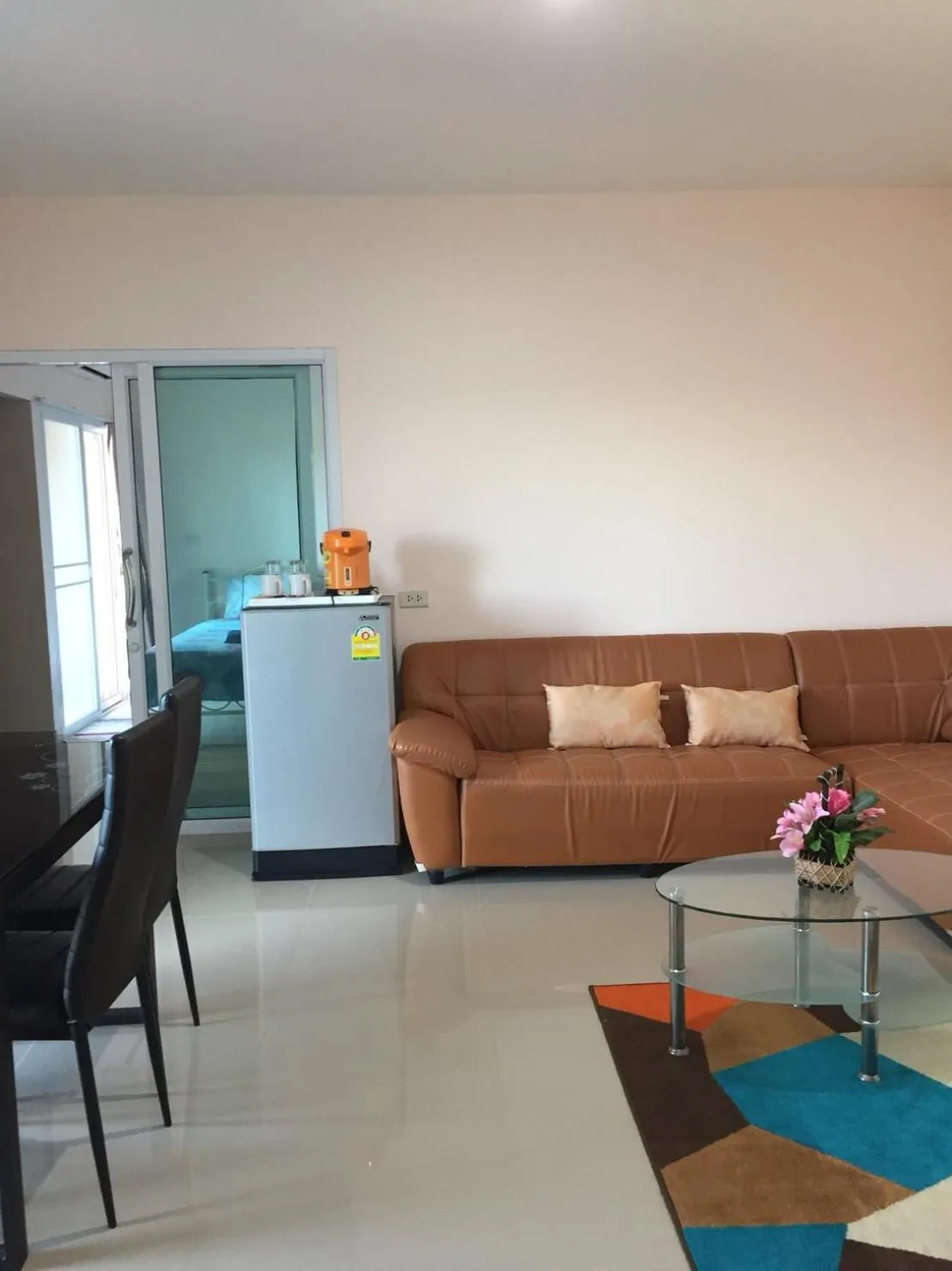 Seating area in Connect Apartment