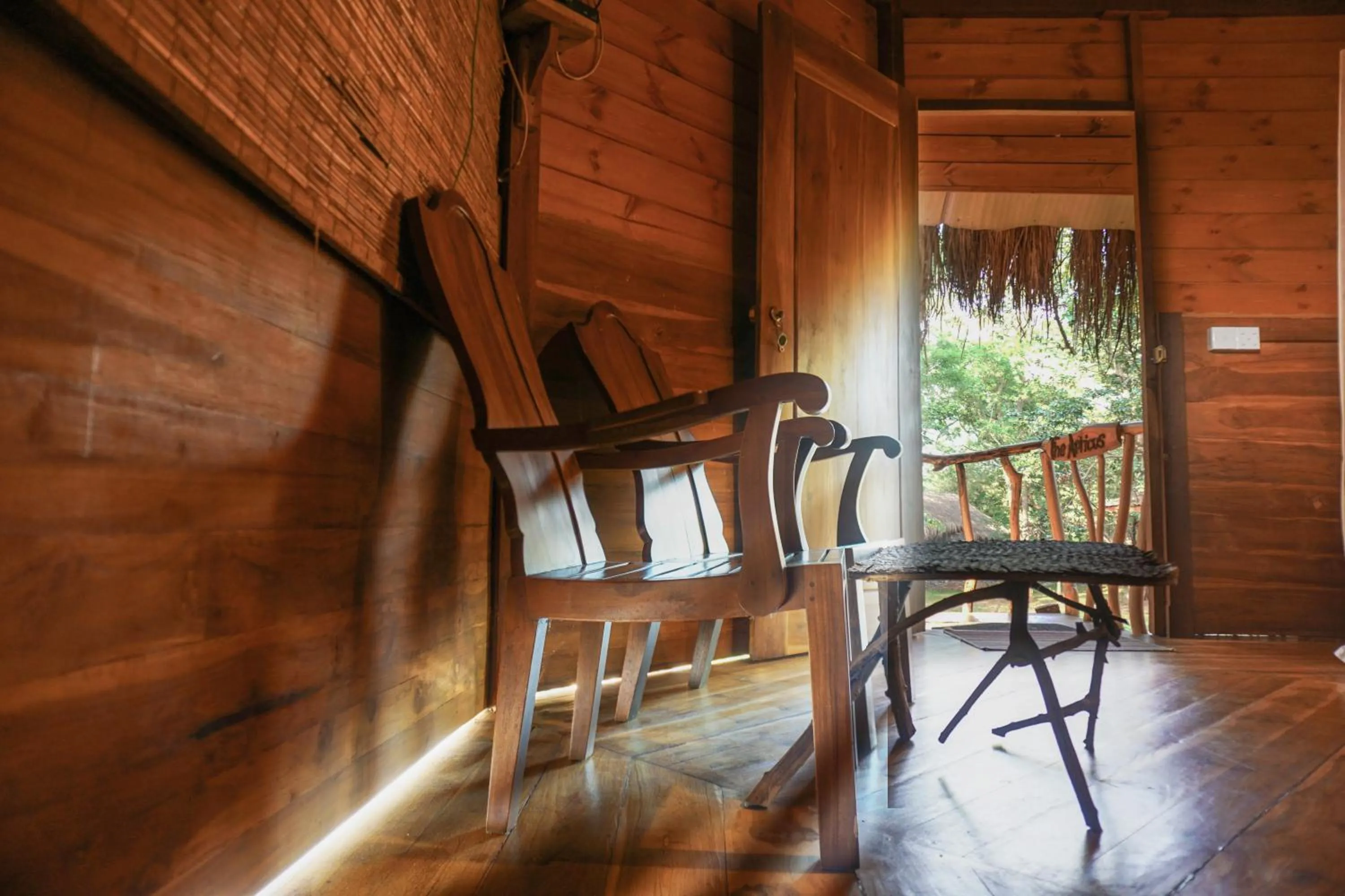 Seating area in La Pentera
